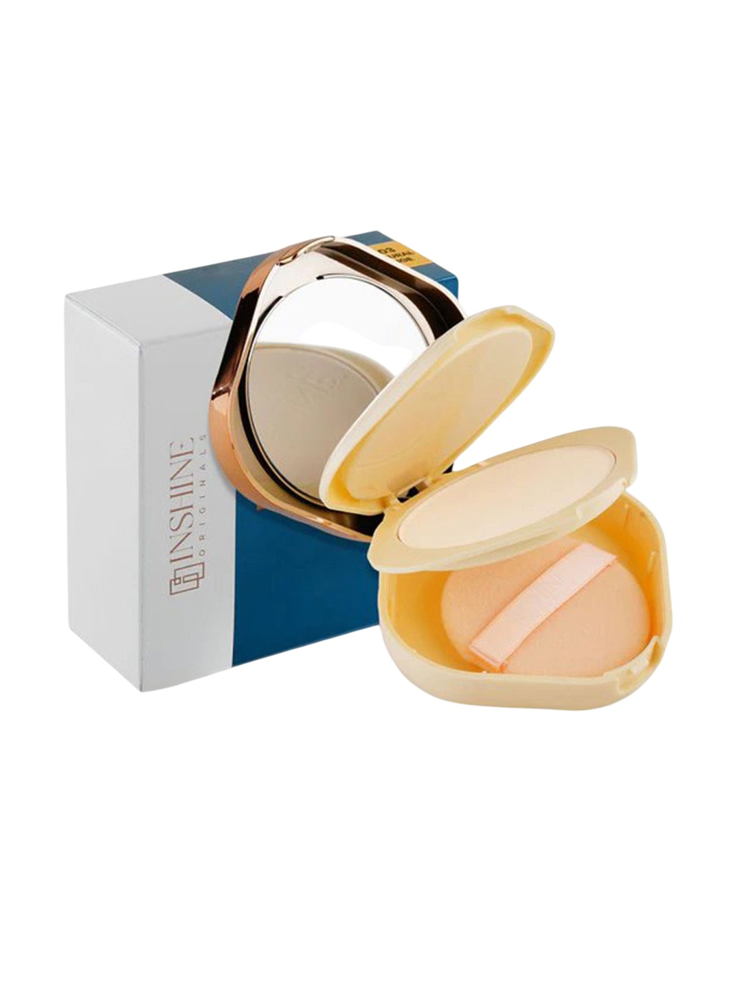 

Inshine Originals Luxe Vanishing Long Lasting Compact Powder - 22g - Ivory Fair 601, Beige