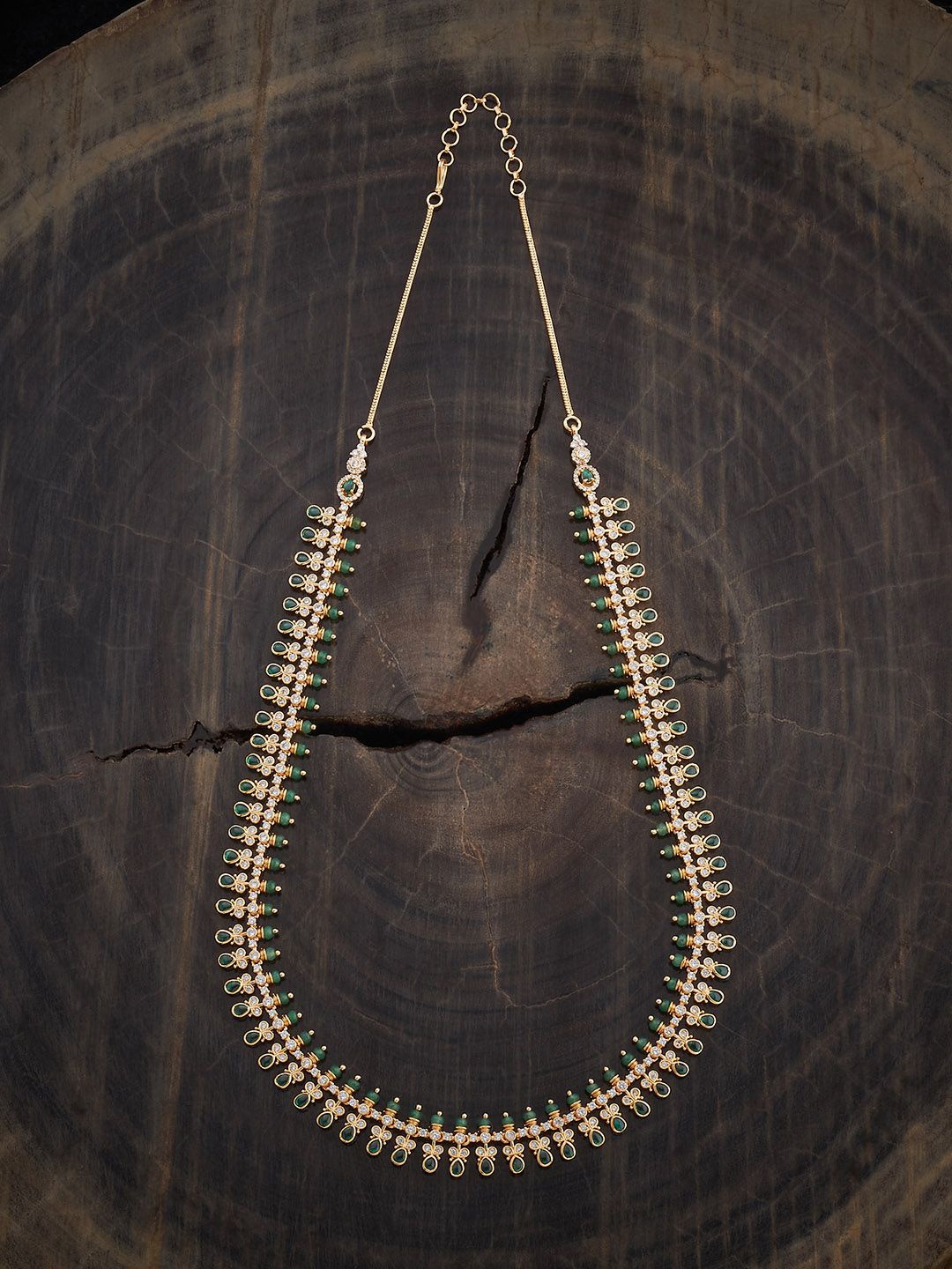 

Kushal's Fashion Jewellery Copper Gold-Plated Necklace