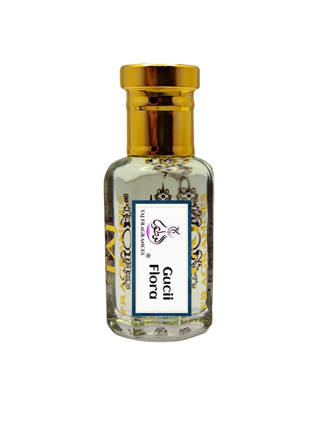 

Taj Fragrances Gucii Flora Premium Long Lasting Attar - 12 ml, Gold