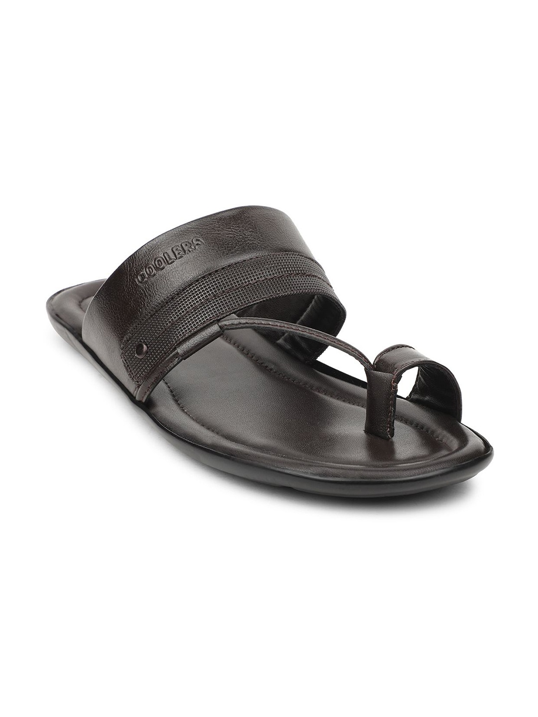 

Liberty Men One Toe Comfort Sandals, Brown