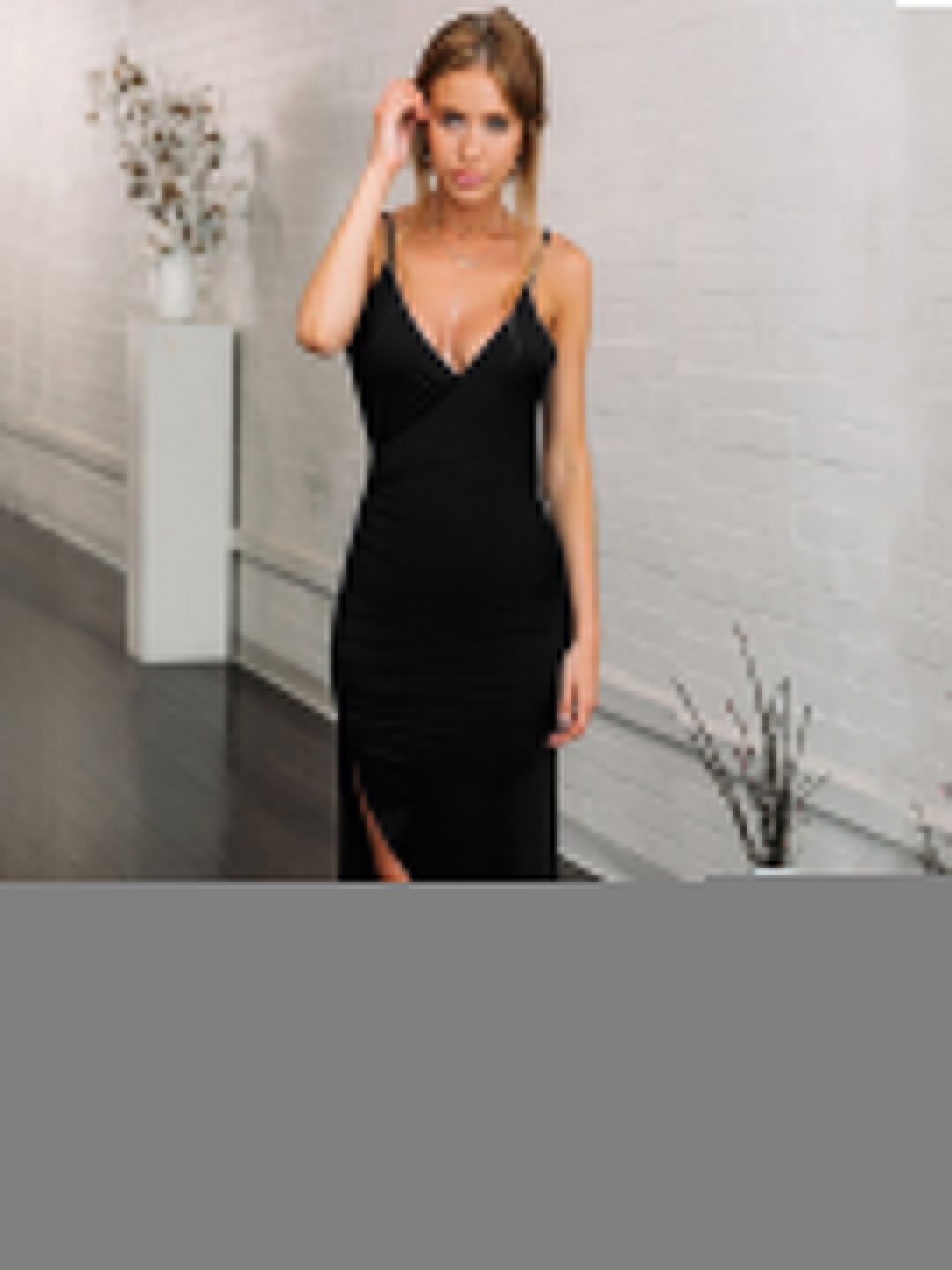 

StyleCast Maxi Dress, Black