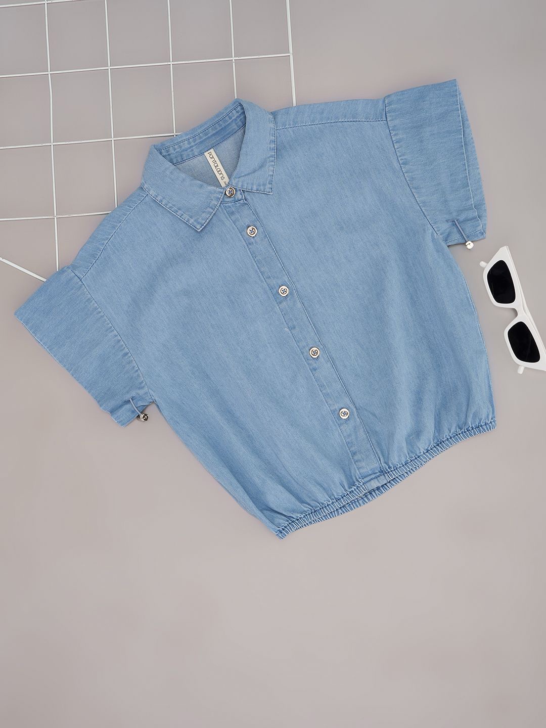 

Pantaloons Junior Cotton Top, Blue