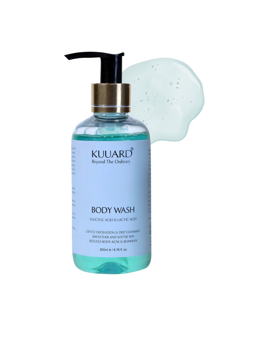 

Kuuard - beyond the ordinary Exfoliating Body Wash With Salicylic And Lactic Acid - 200 ml, Blue