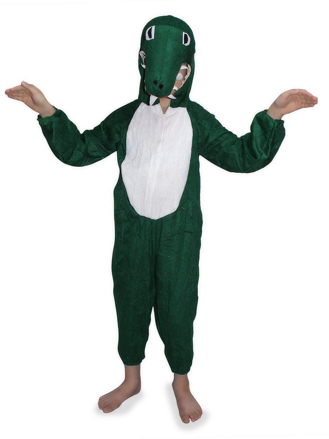 

Kaku Fancy dresses Kids Crocodile Water Animal Costume, Green
