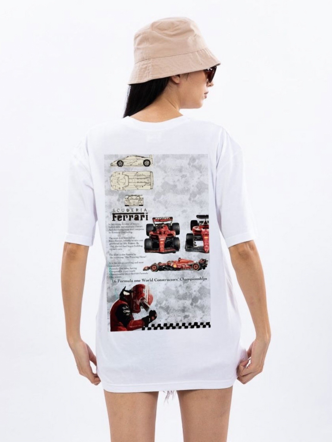 

TheBTclub Men Printed Drop-Shoulder Sleeves Activchill T-shirt, White
