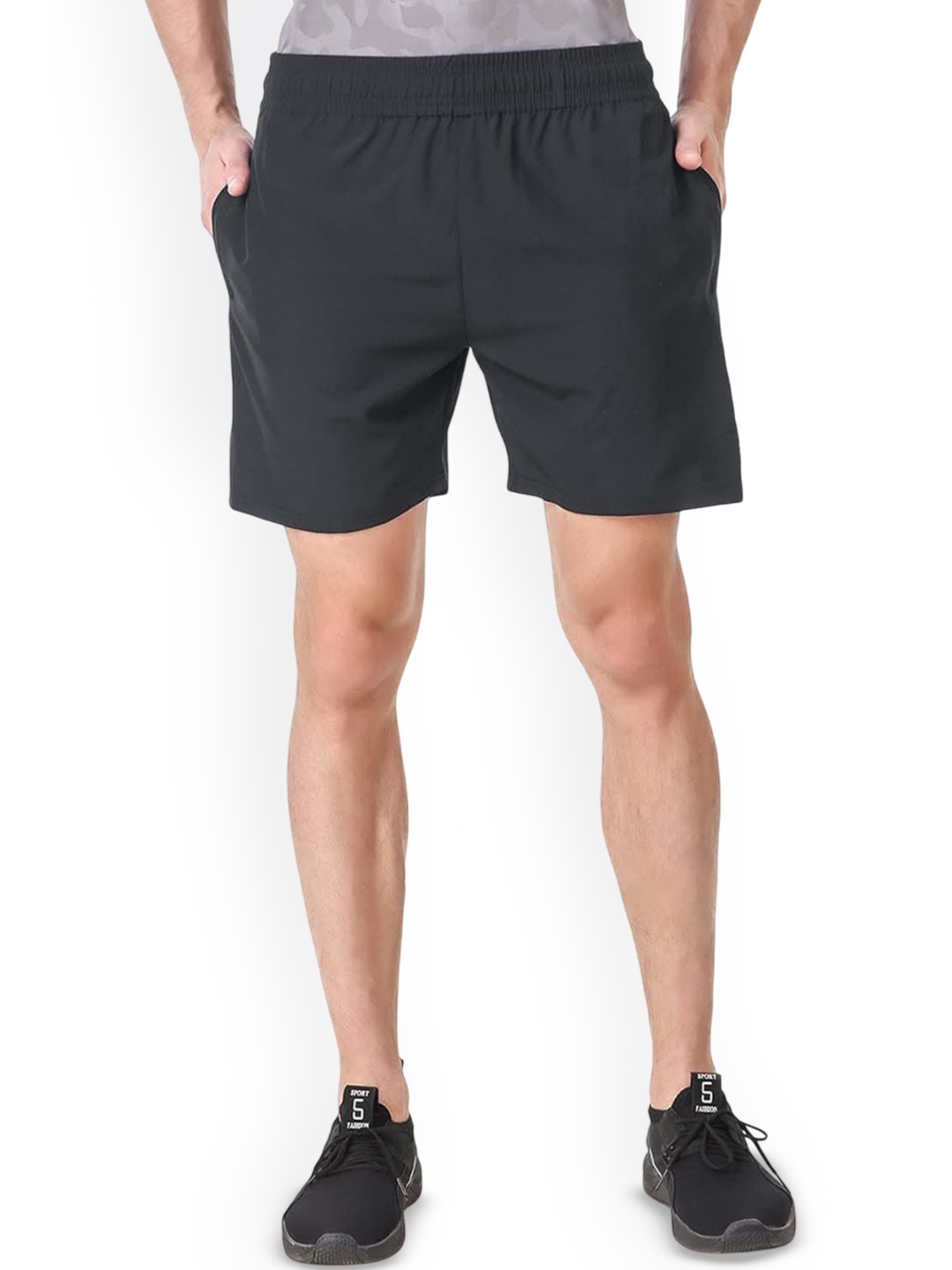 

BAESD Running Sports Boxers Buggly_Shorts_ANS_DarkGrey_S, Grey
