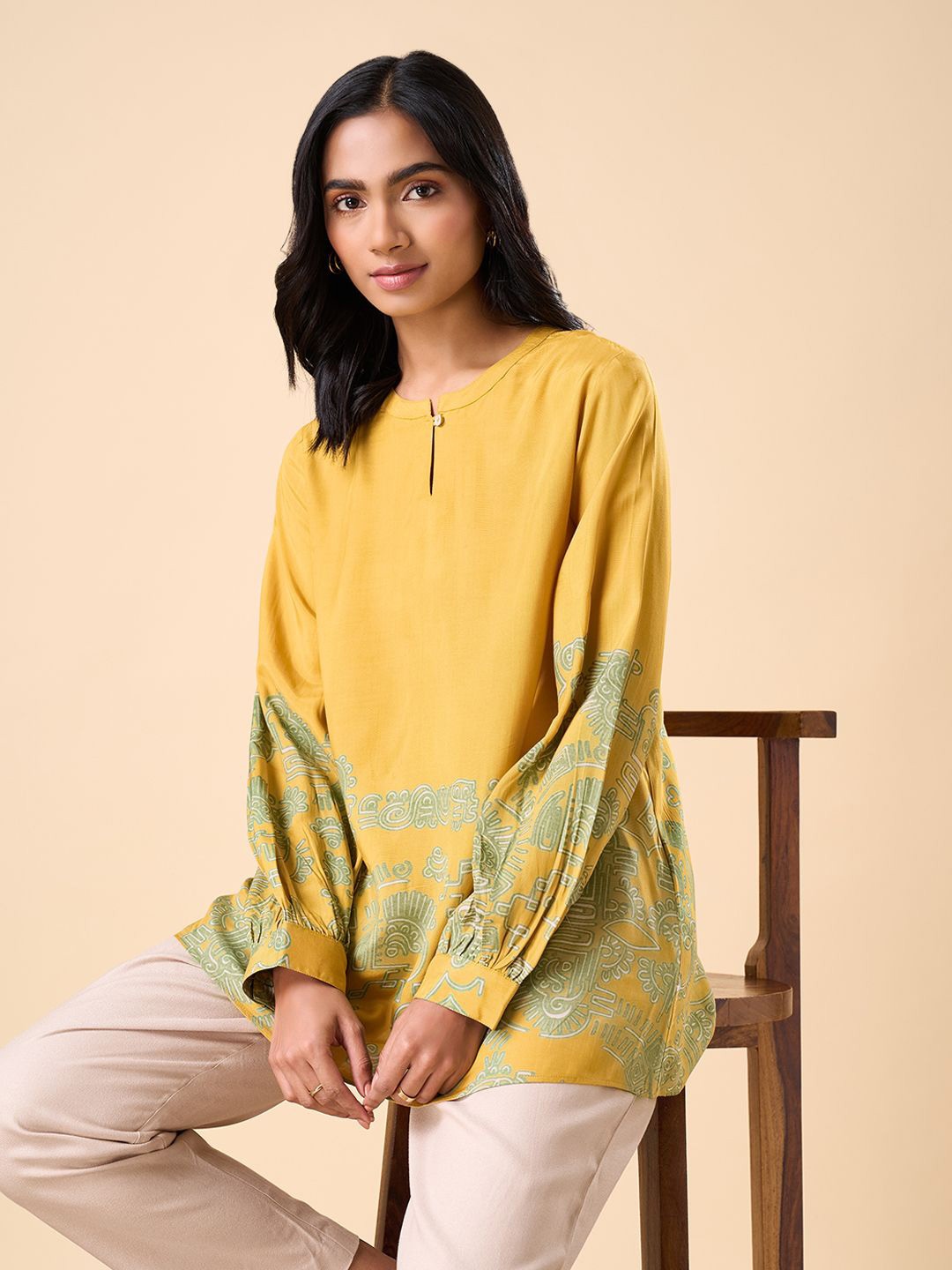 

Marigold Lane Top, Yellow