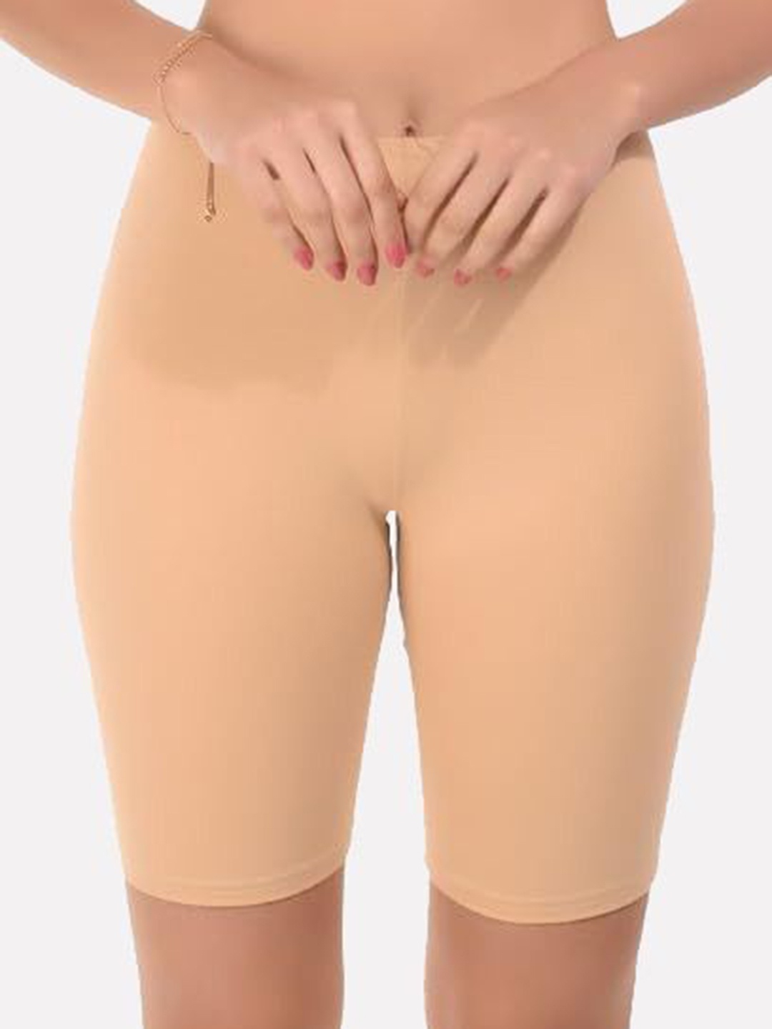 

Narsingha Dreams Women Cycling Sports Shorts, Beige