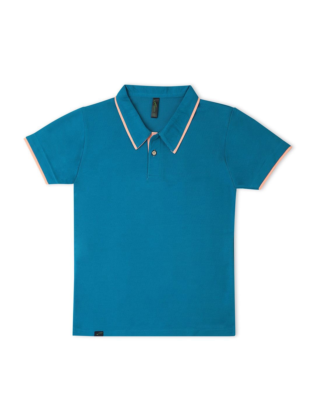 

earth conscious Girls Polo Collar T-shirt, Blue