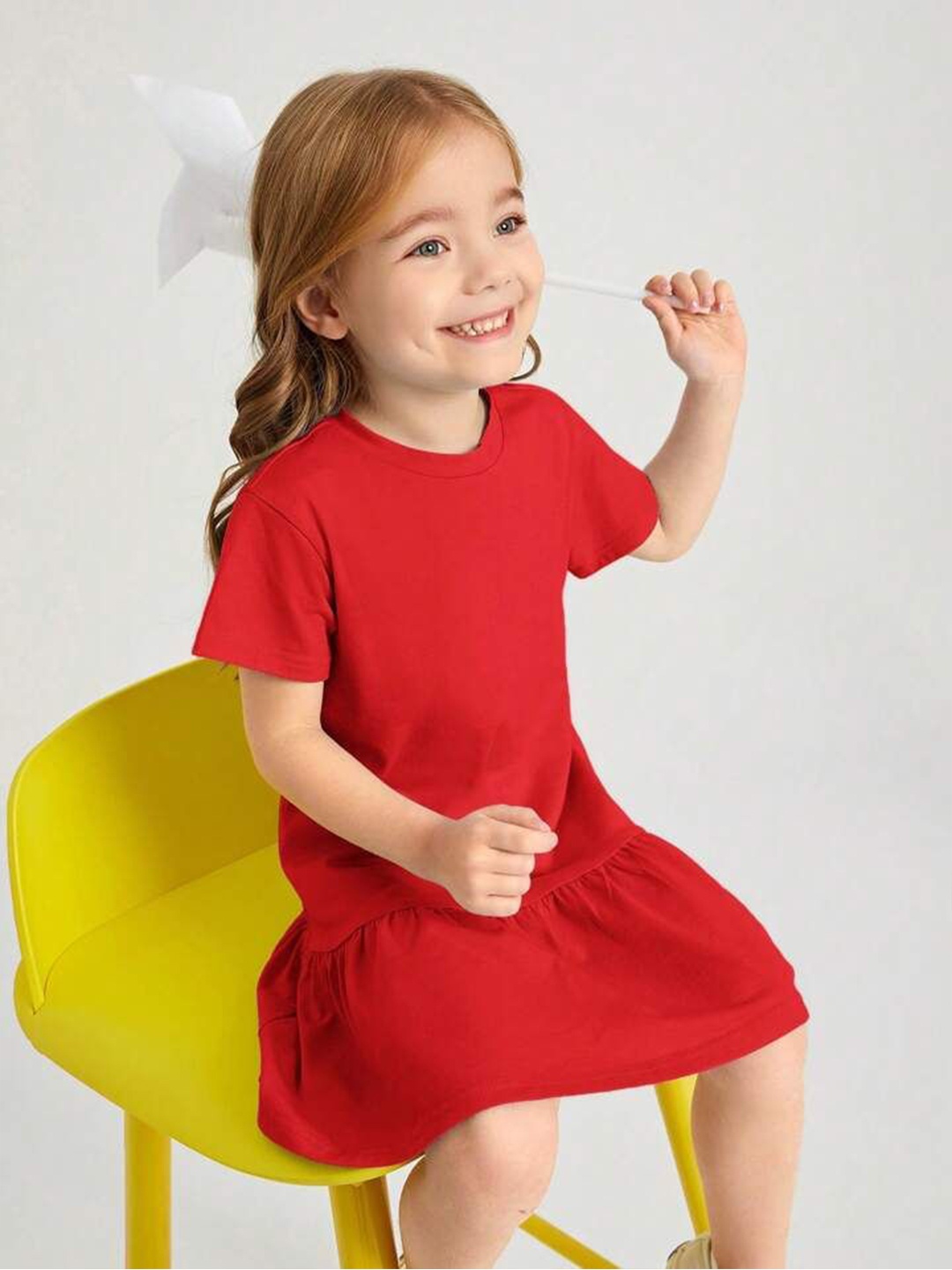 

TABADTOD A-Line Dress, Red