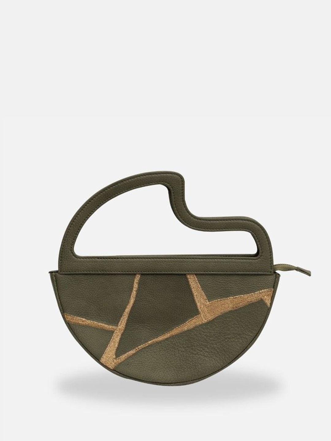 

Econock Leather Swagger Handheld Bag, Olive