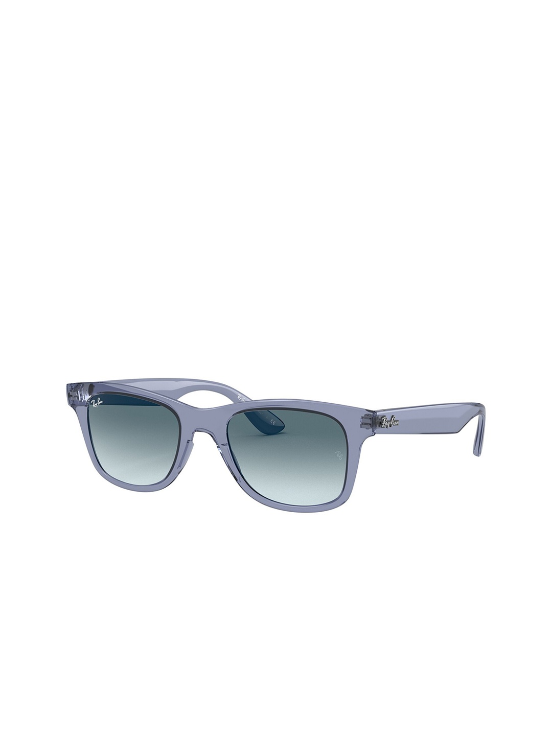

Ray-Ban Unisex Square Sunglasses with UV Protected Lens, Blue