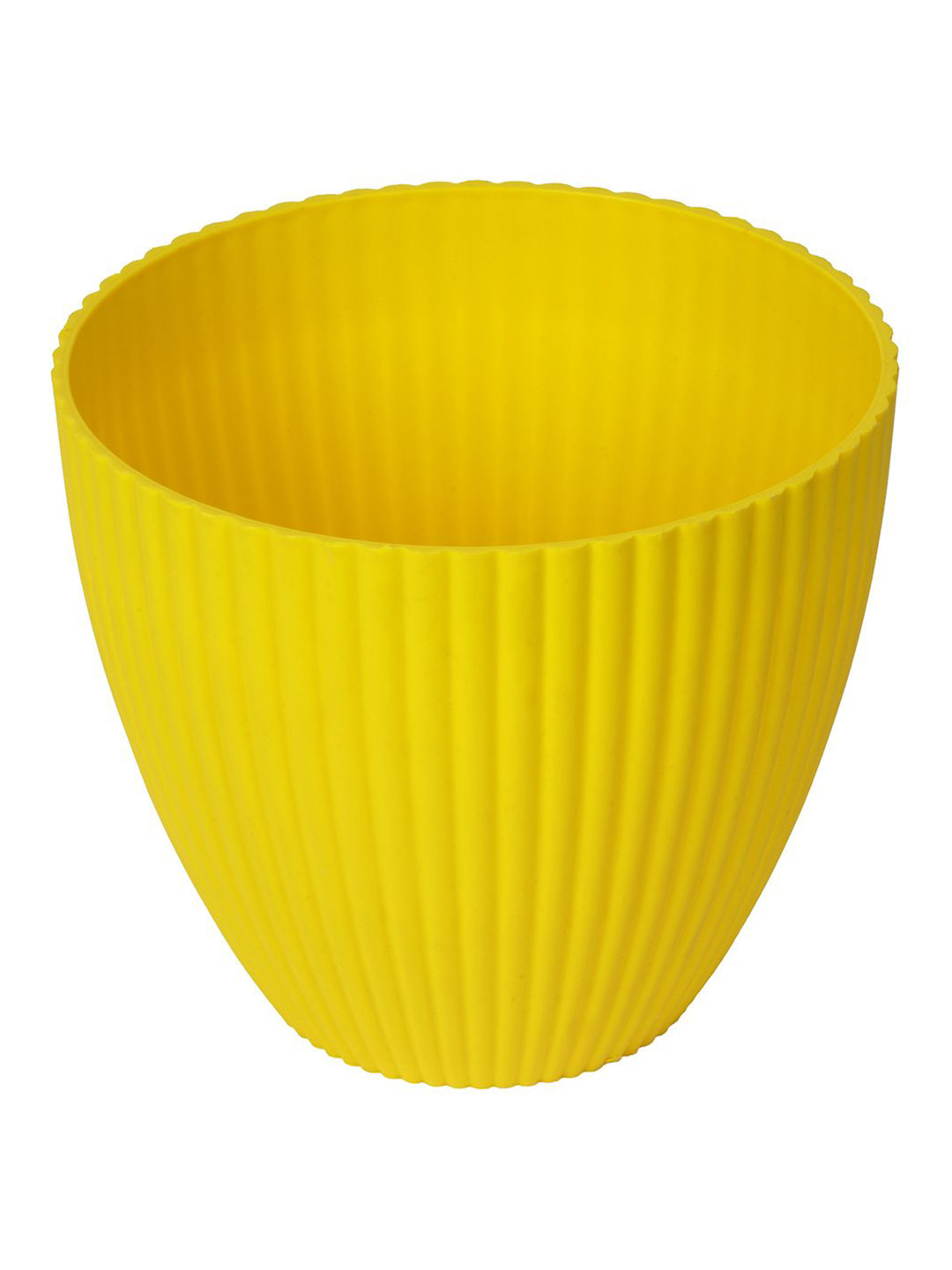 

Kuber Industries Yellow Textured Planter