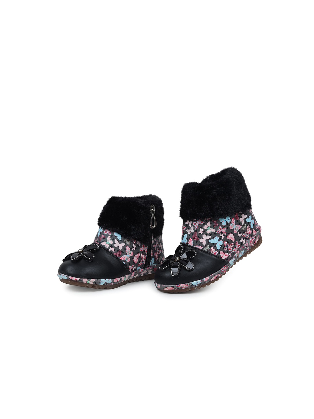 

IDEAL COLLECTION Girls Printed Fashion, Black