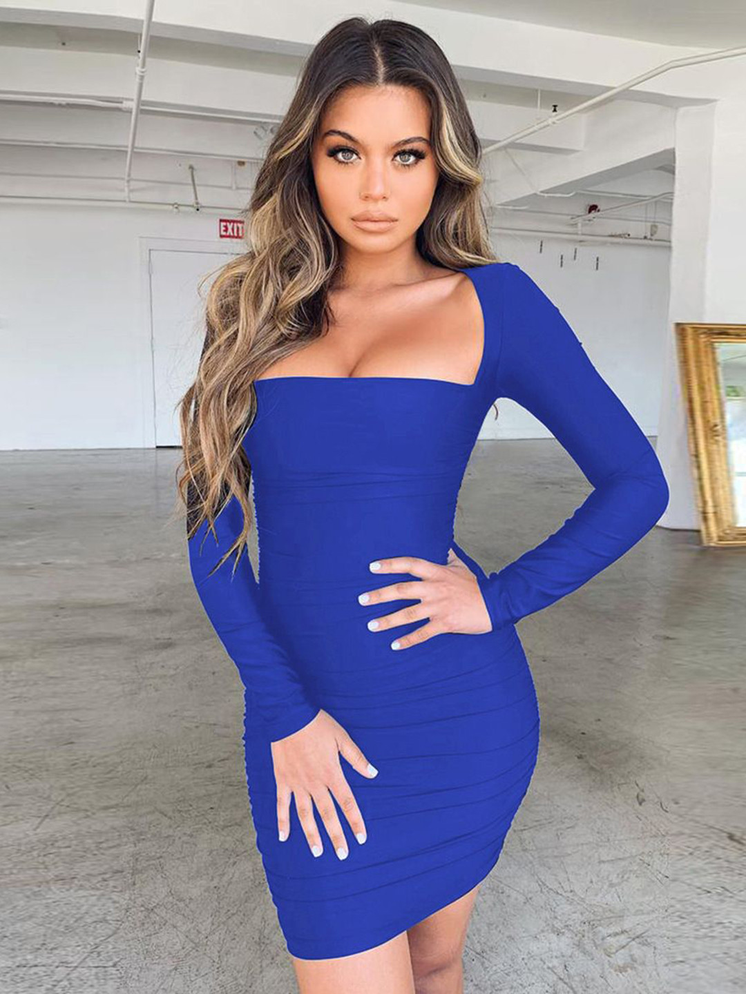 

StyleCast Bodycon Mini Dress, Blue