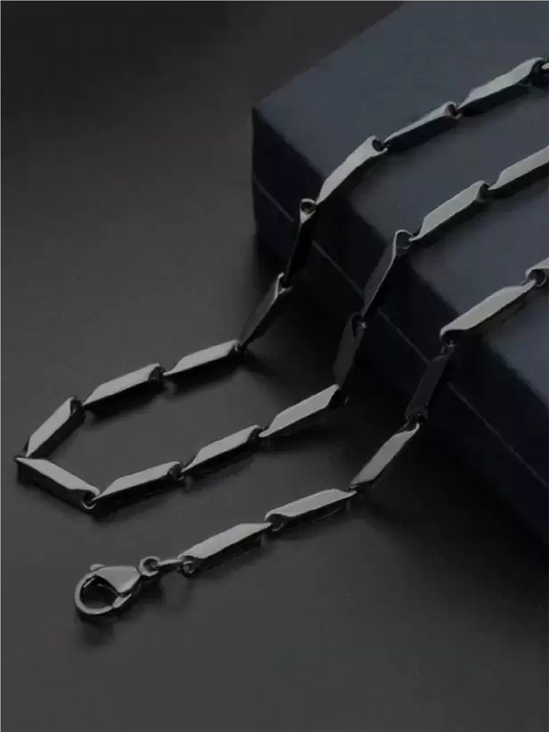 

RUHI COLLECTION Unisex Rhodium-Plated Chain, Silver