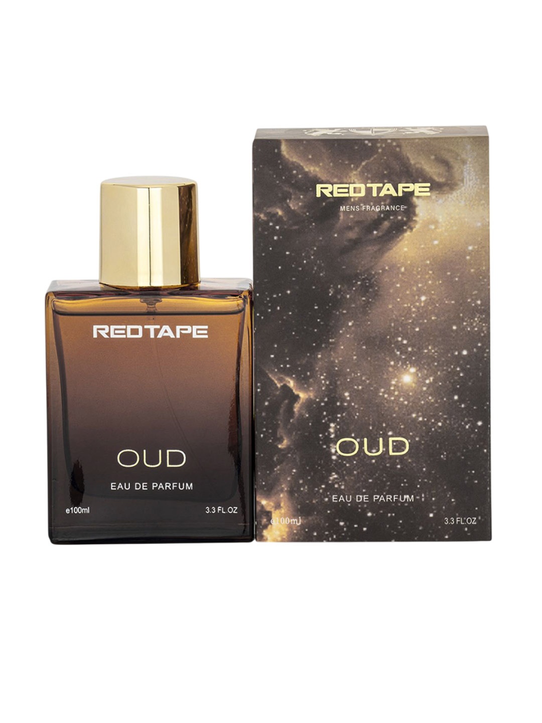 

Red Tape Men Oud Long Lasting Eau De Parfum - 100 ml, Brown