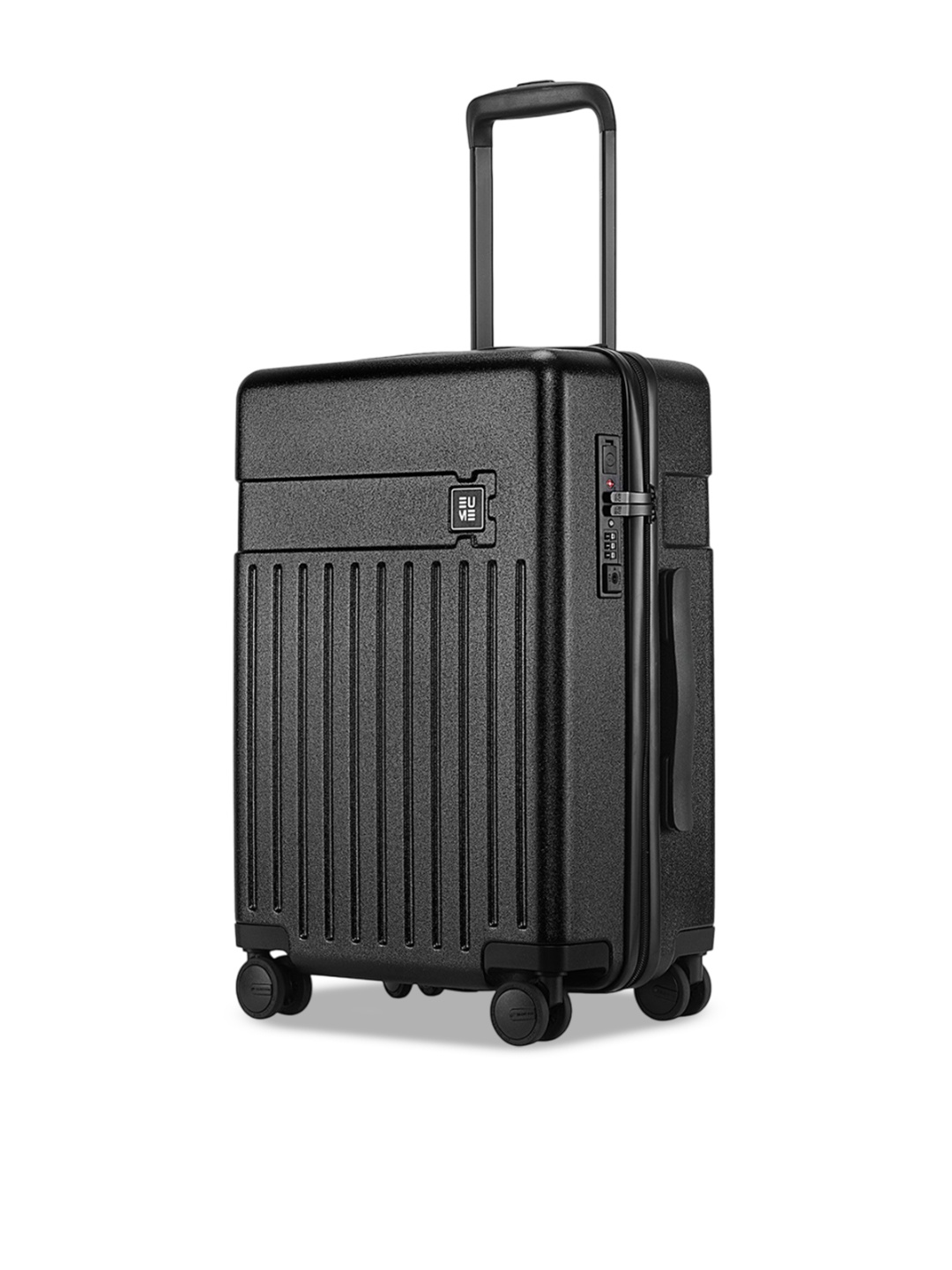 

EUME Hard-Sided Cabin Trolley Suitcase, Black
