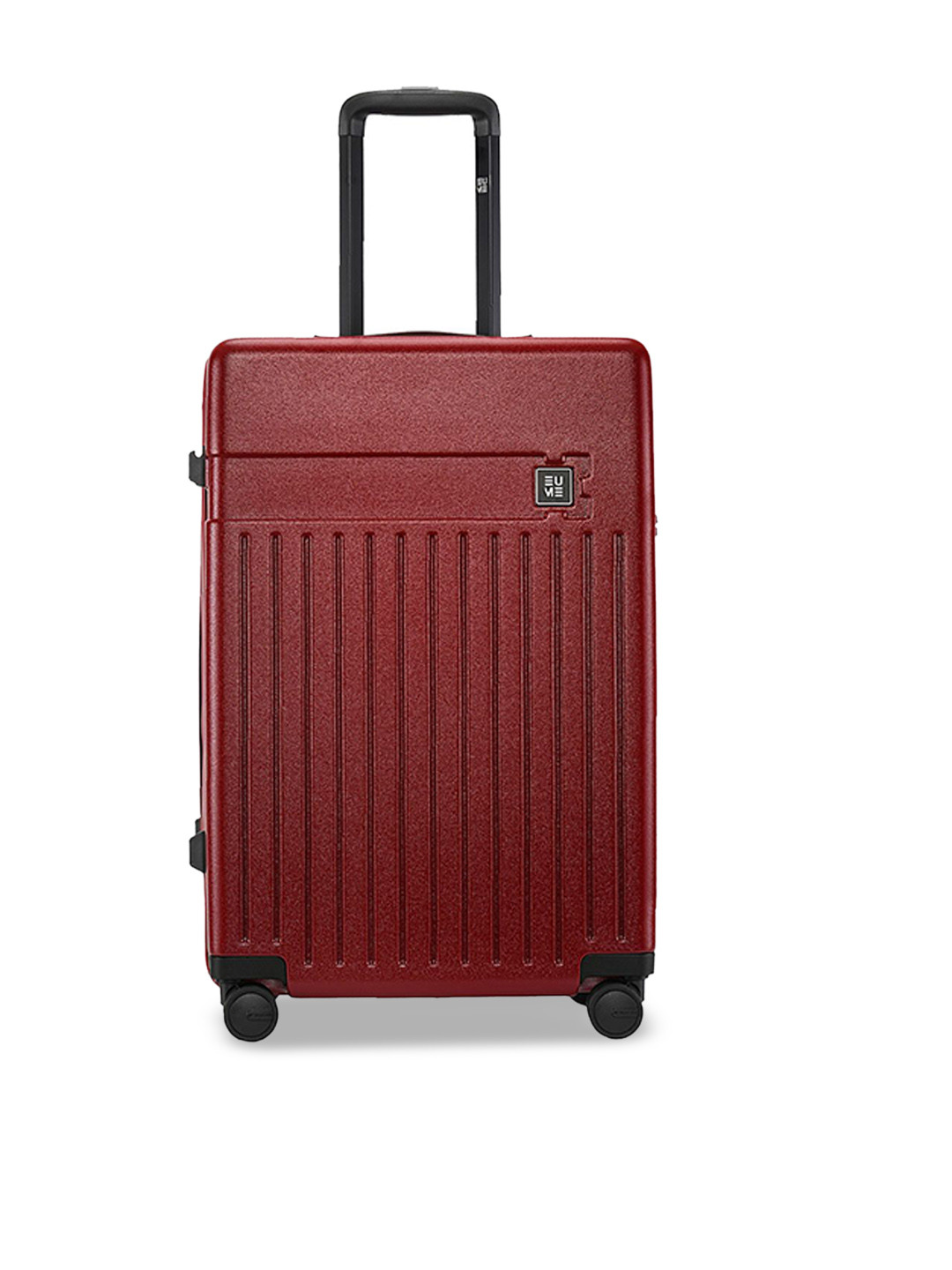 

EUME Hard-Sided Medium Trolley Suitcase, Red