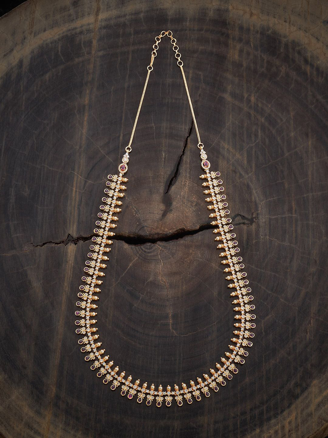 

Kushal's Fashion Jewellery Copper Gold-Plated Necklace
