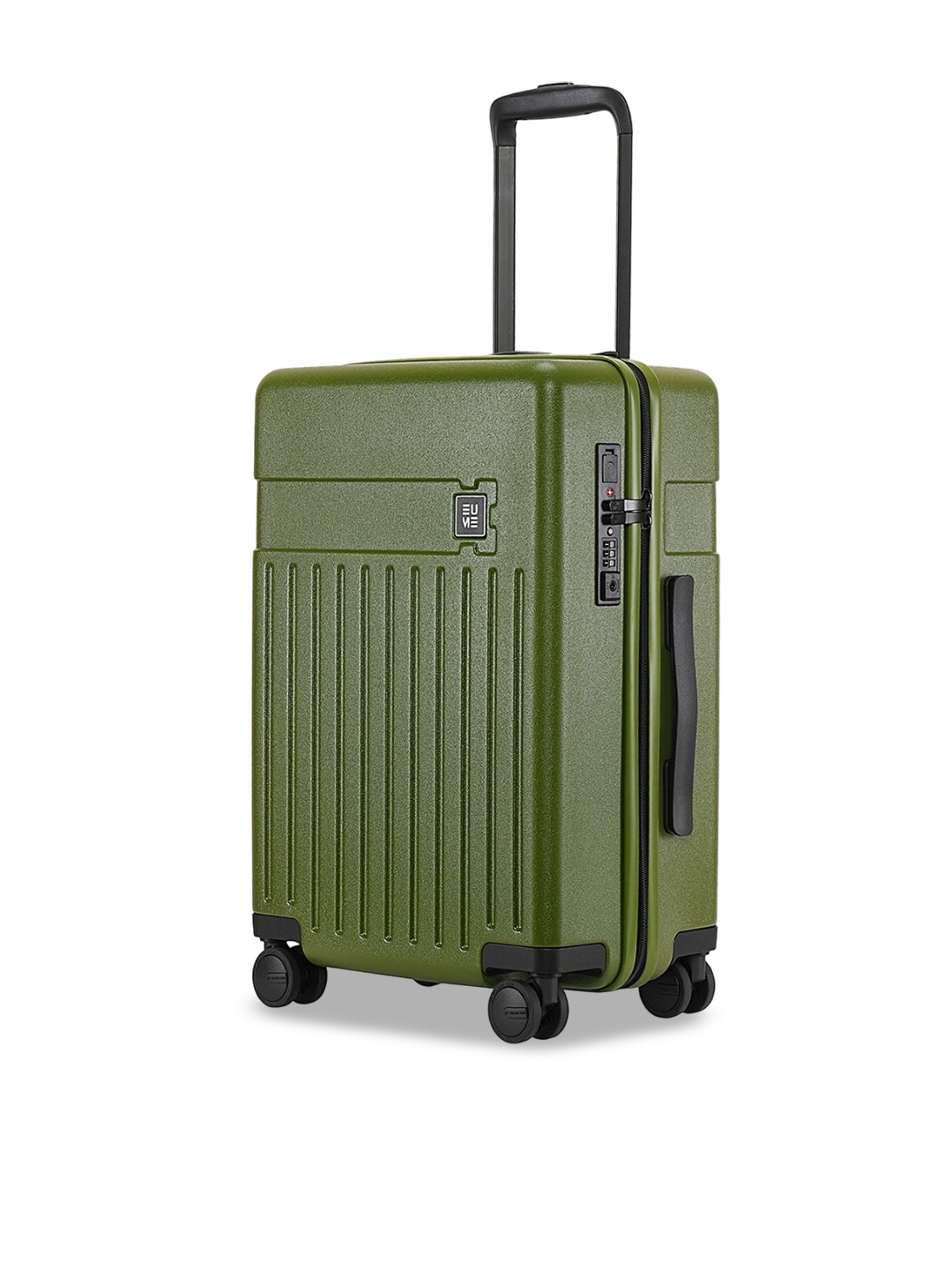 

EUME Hard-Sided Cabin Trolley Suitcase, Green