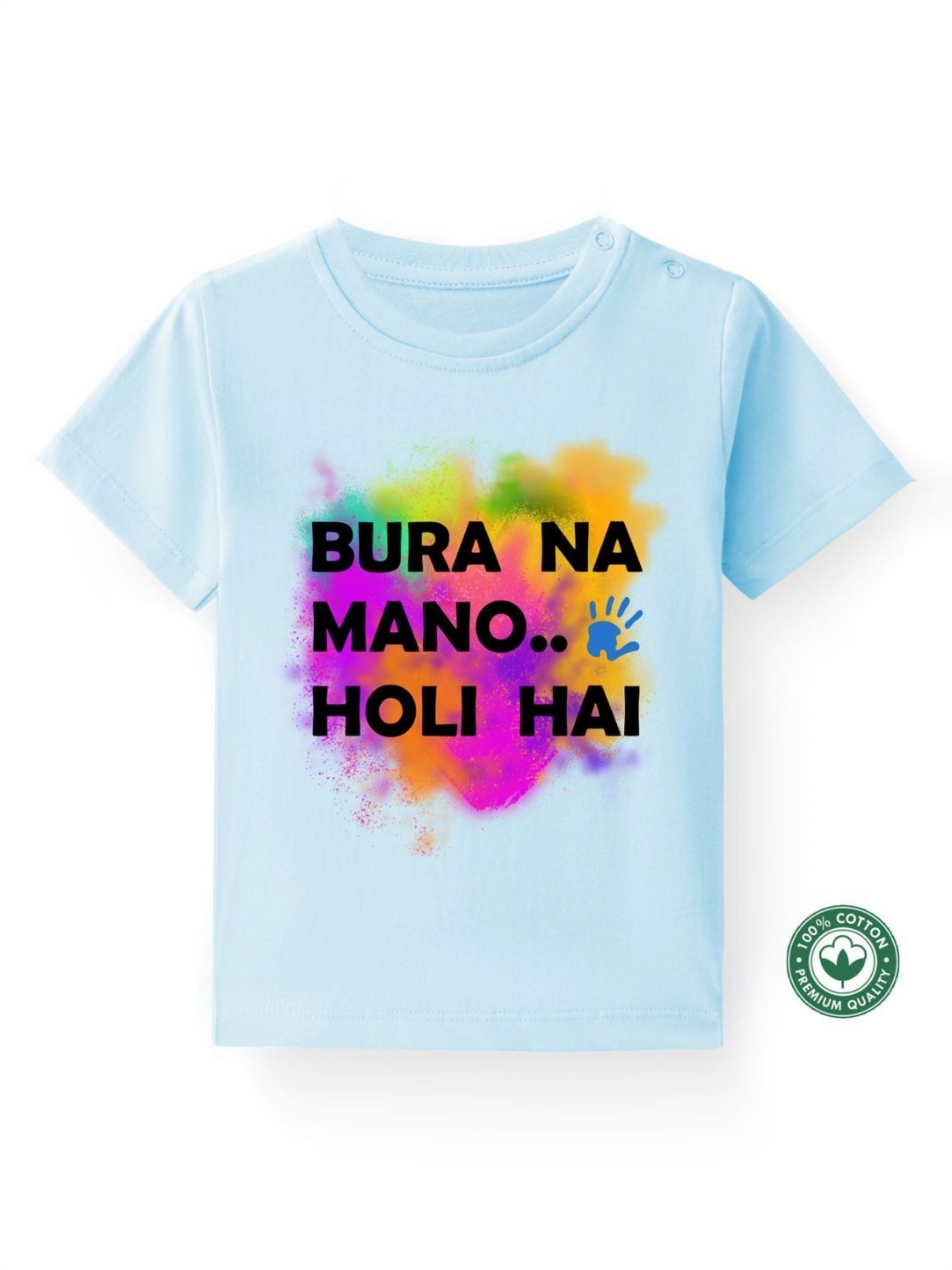 

BLUSHES Kids Printed T-shirt, Blue
