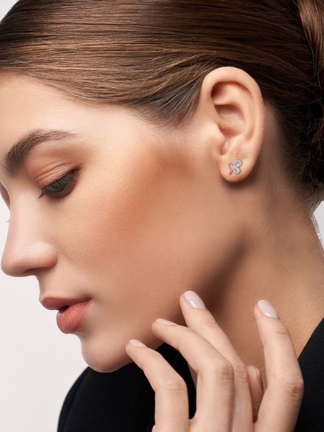 

Emori Women Earrings Diamond, Rose gold