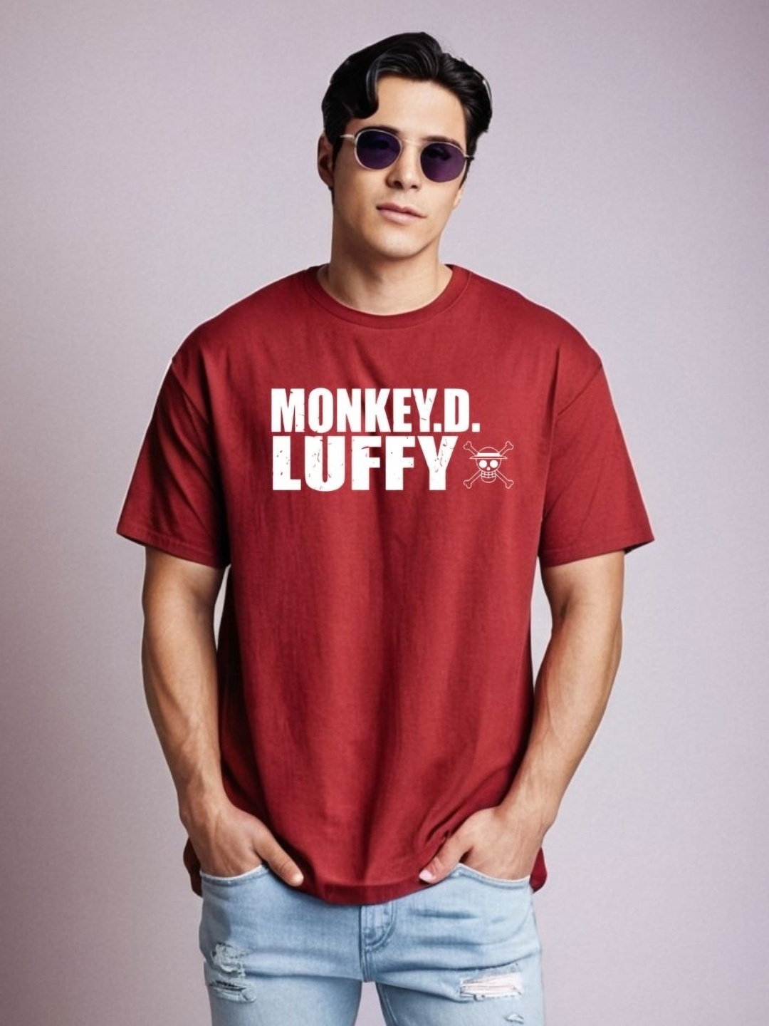 

Be Crazy Men Printed T-shirt, Red