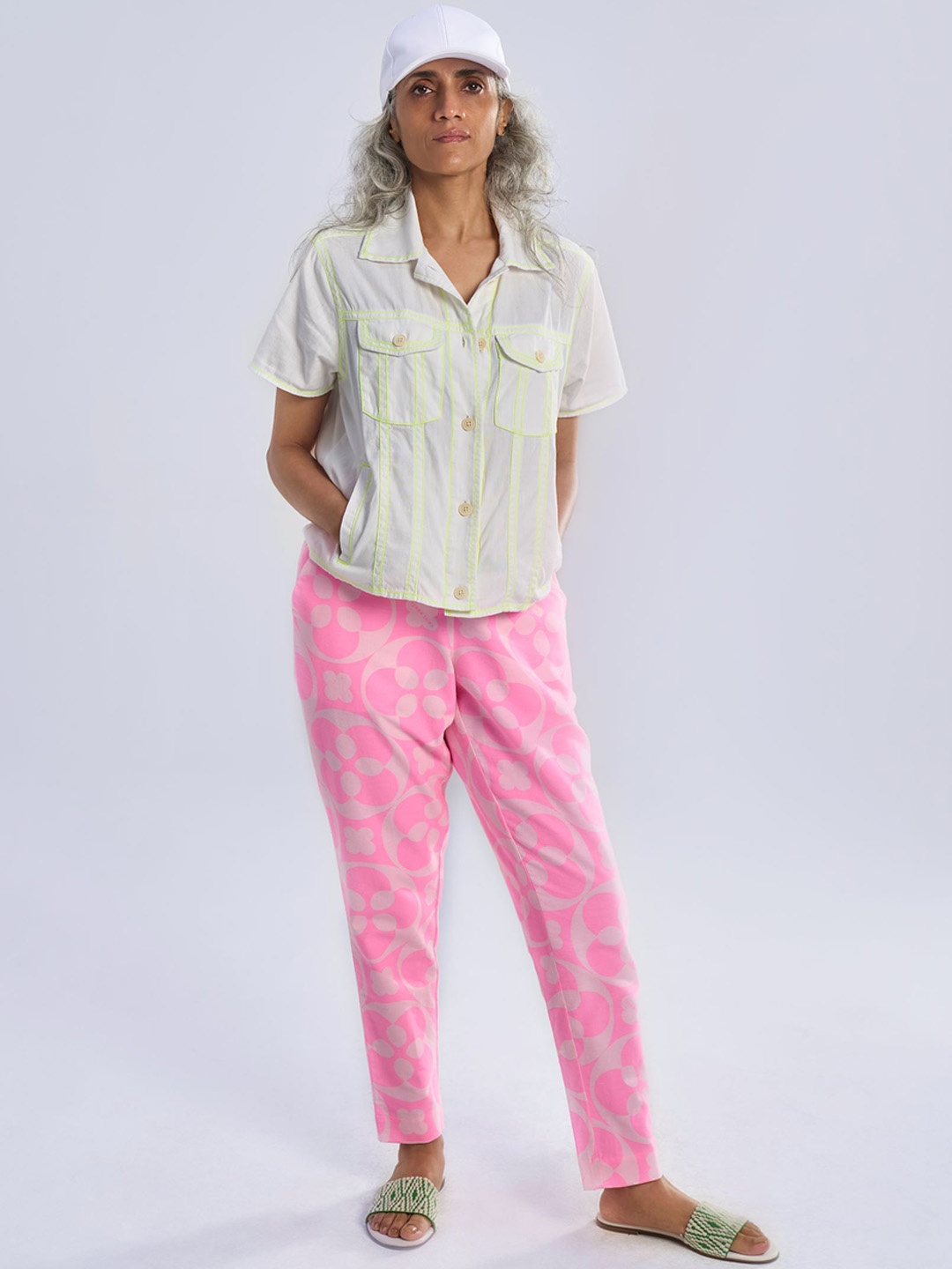 

Terra Luna Women Printed Trousers, Multi