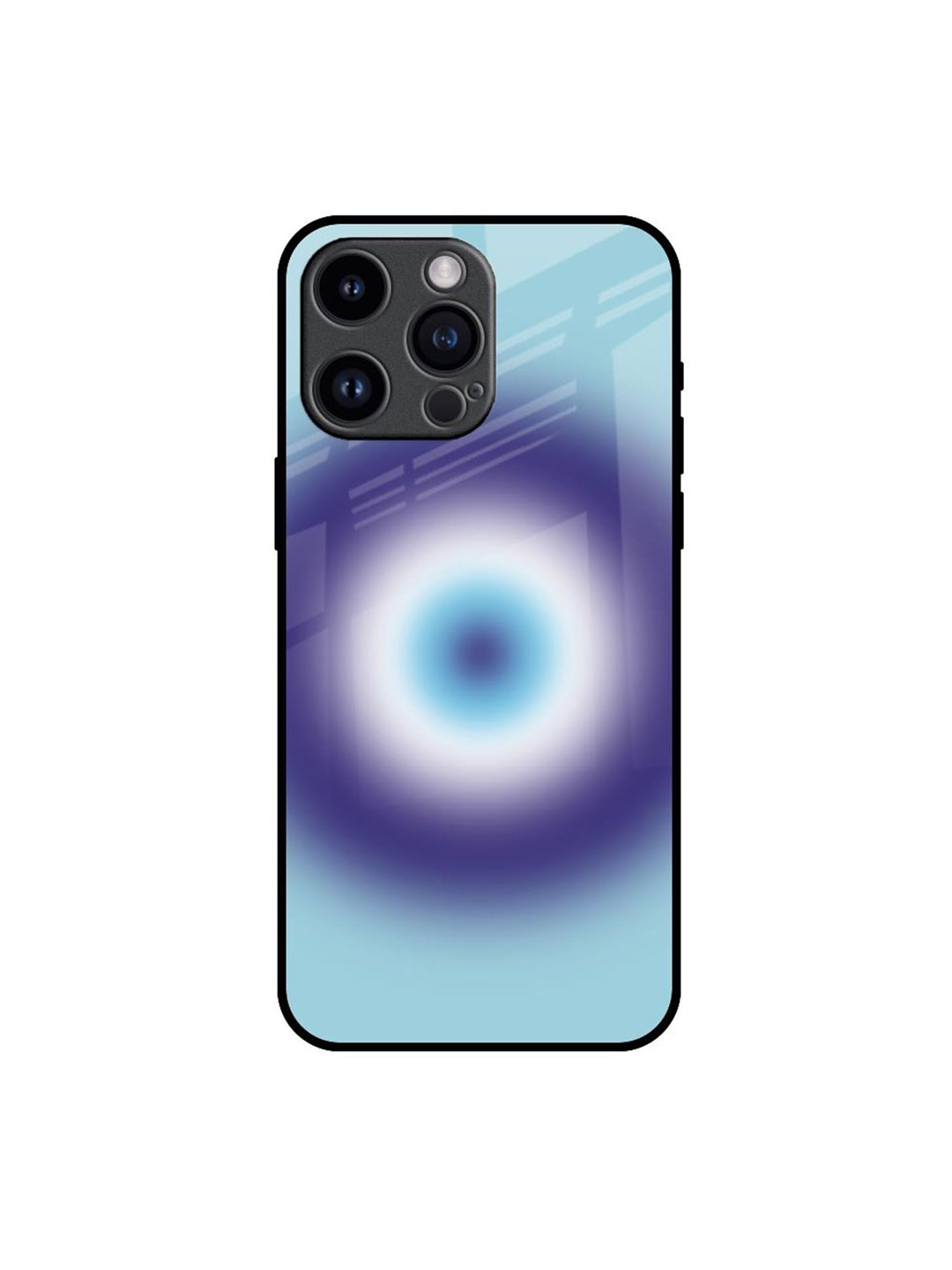 

QRIOH Quirky Printed iPhone 14 Pro Max Back Case Mobile Accessories, Blue