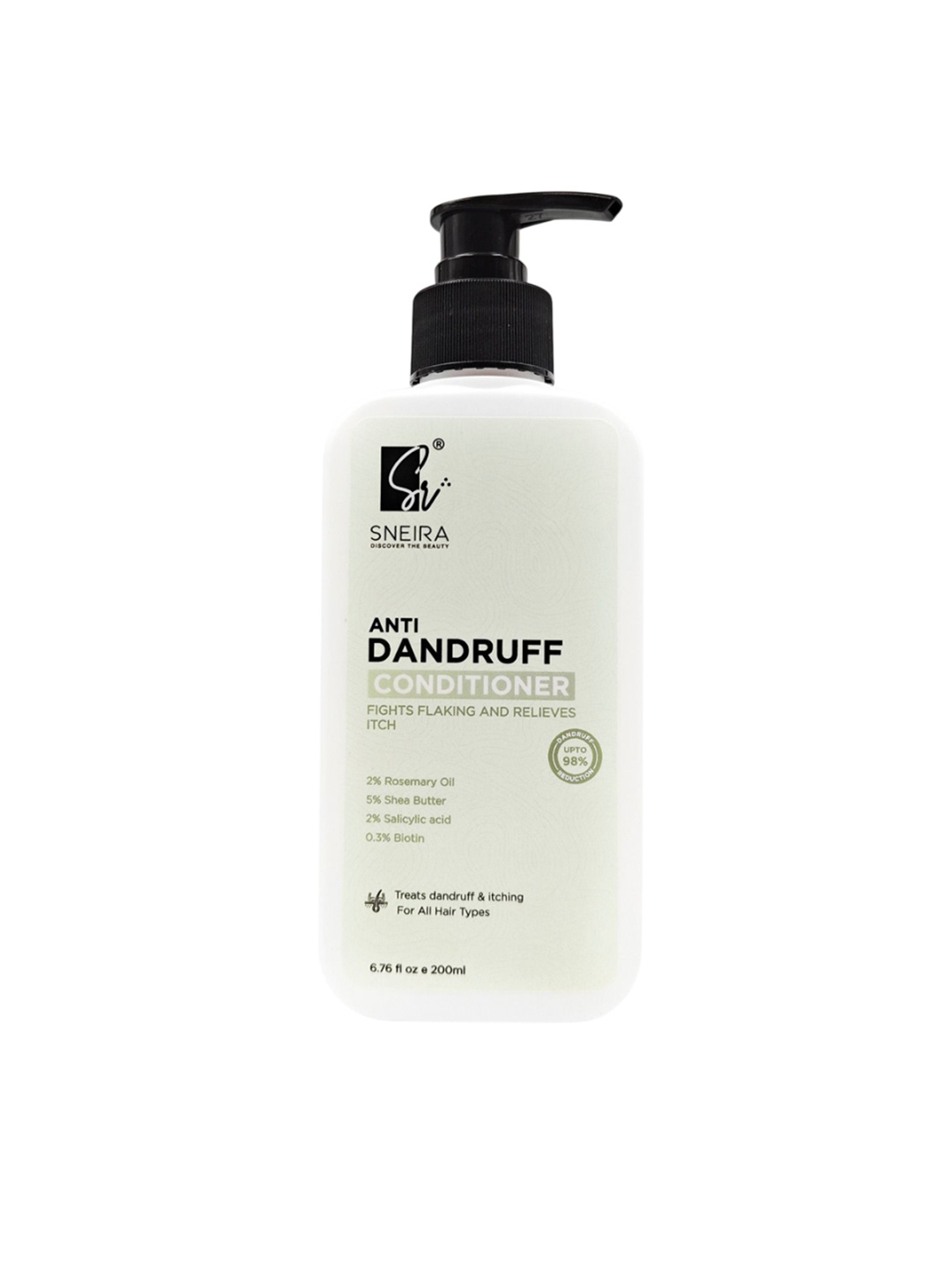 

SNEIRA Anti Dandruff Conditioner With Shea Butter - 200 ml, White