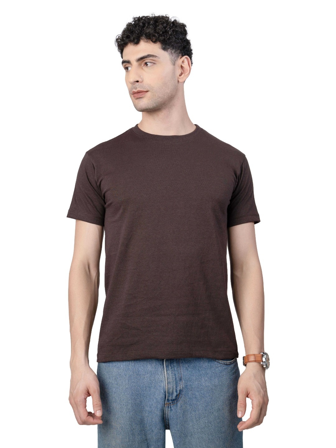 

CENSE Men T-shirt, Brown