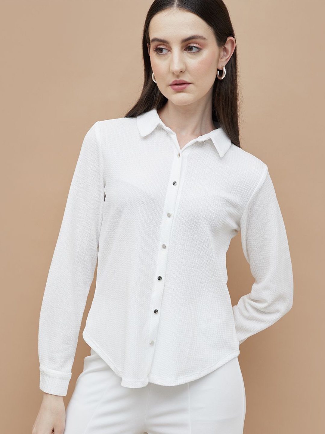 

CODE by Lifestyle Women Casual Shirt, White