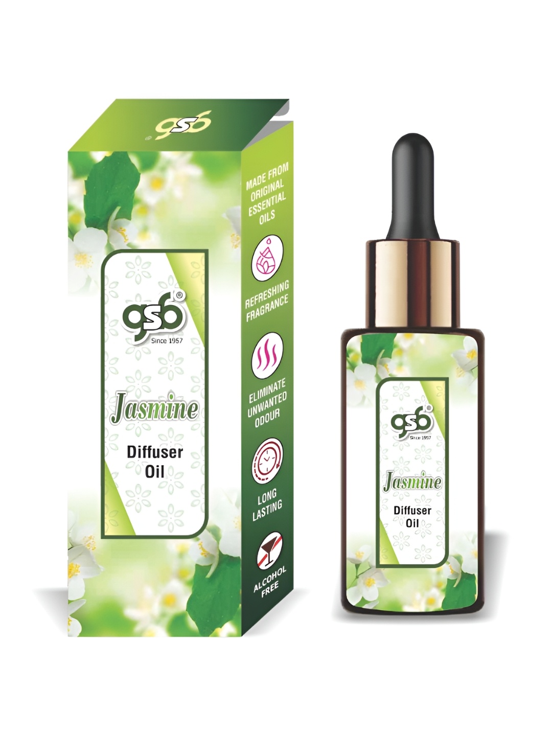 

GSB Transparent Jasmine Diffuser Oil - 15 ml