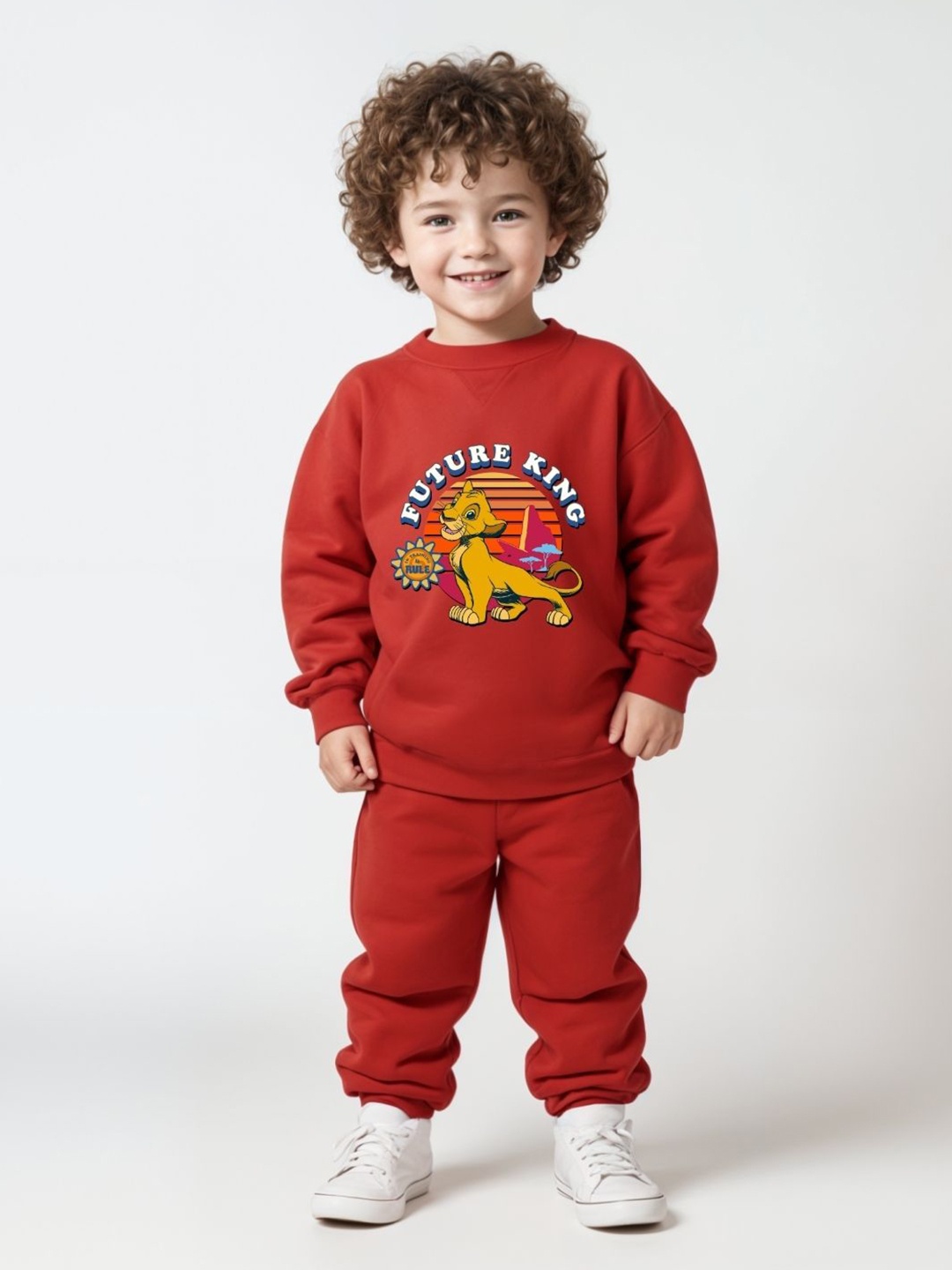 

x2o Unisex Kids Printed Pyjamas, Red