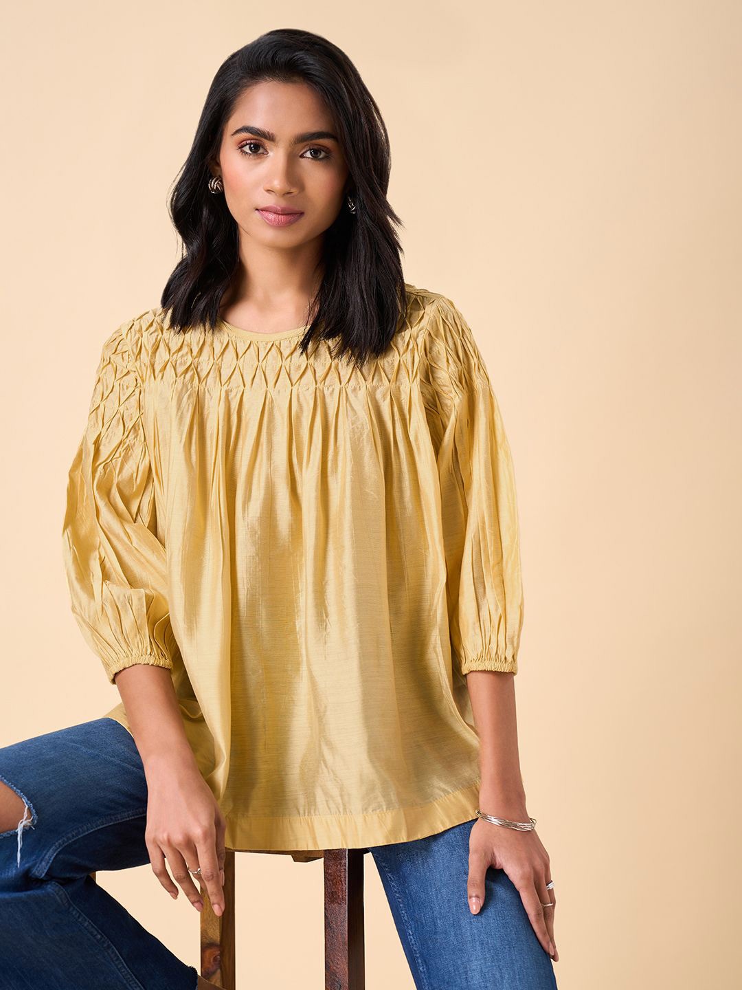 

Marigold Lane Top, Green