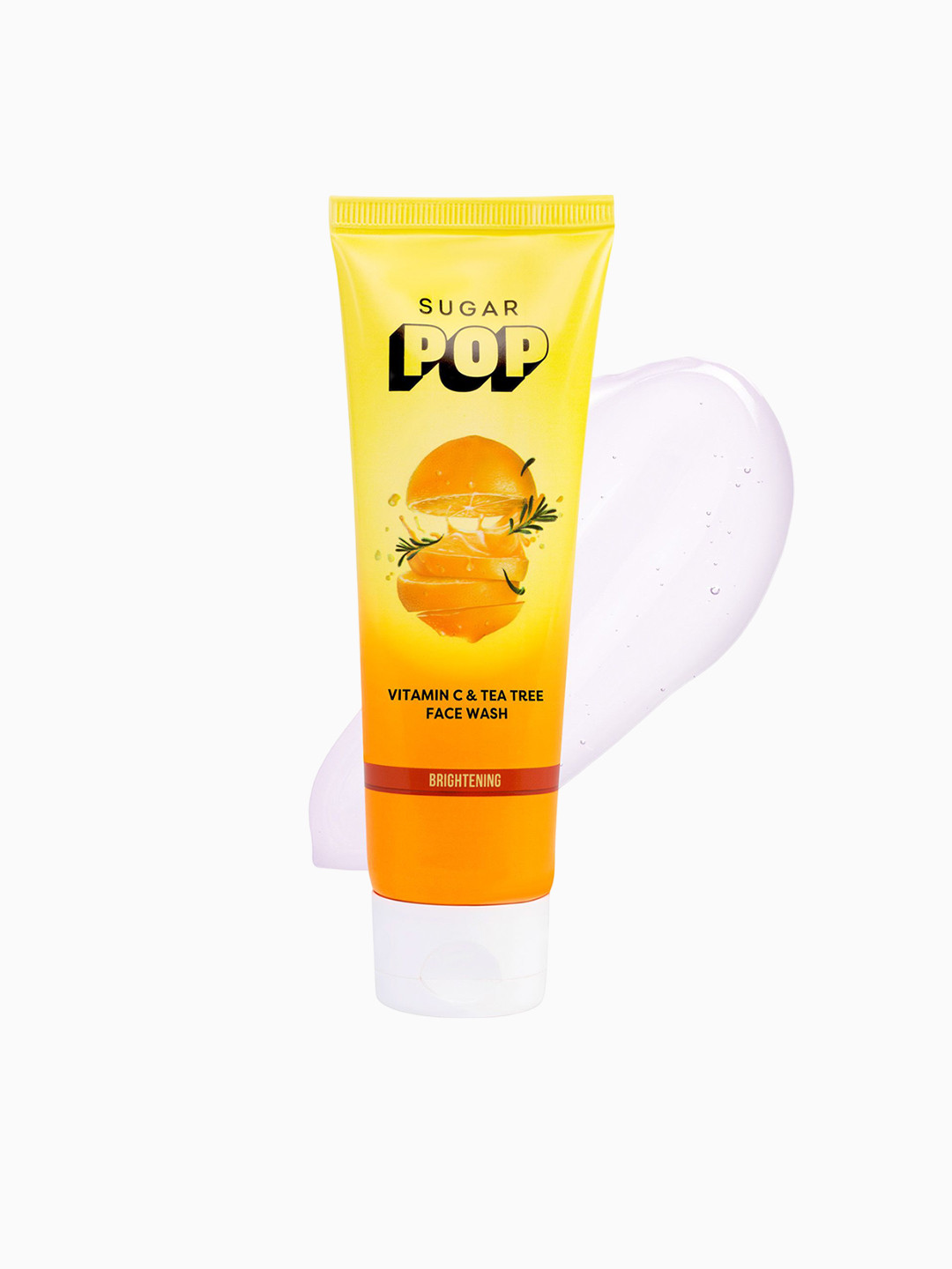 

SUGAR POP Vitamin C & Tea Tree Face Wash For Oil Control- 40 ml, Yellow