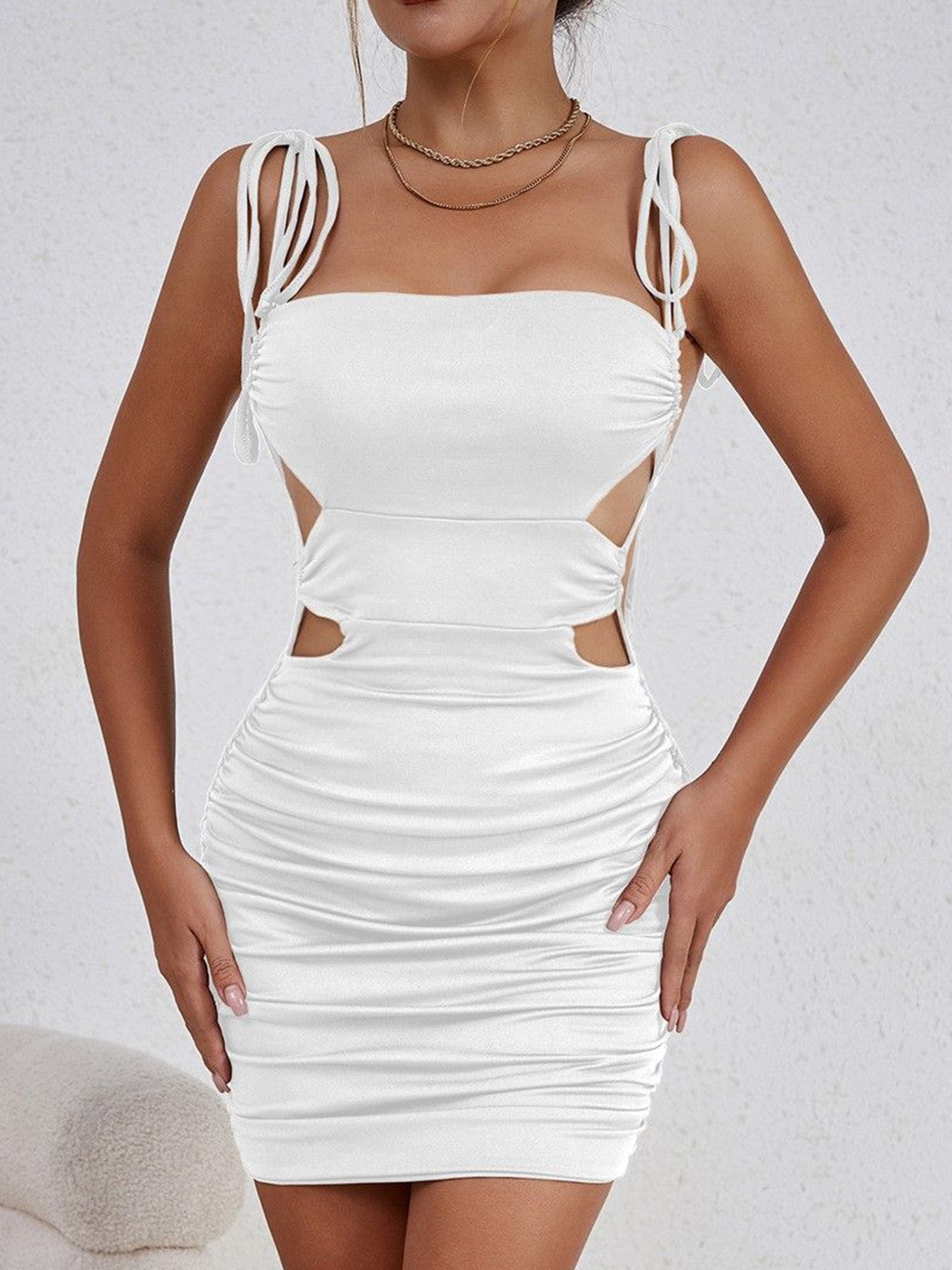 

StyleCast Bodycon Mini Dress, White
