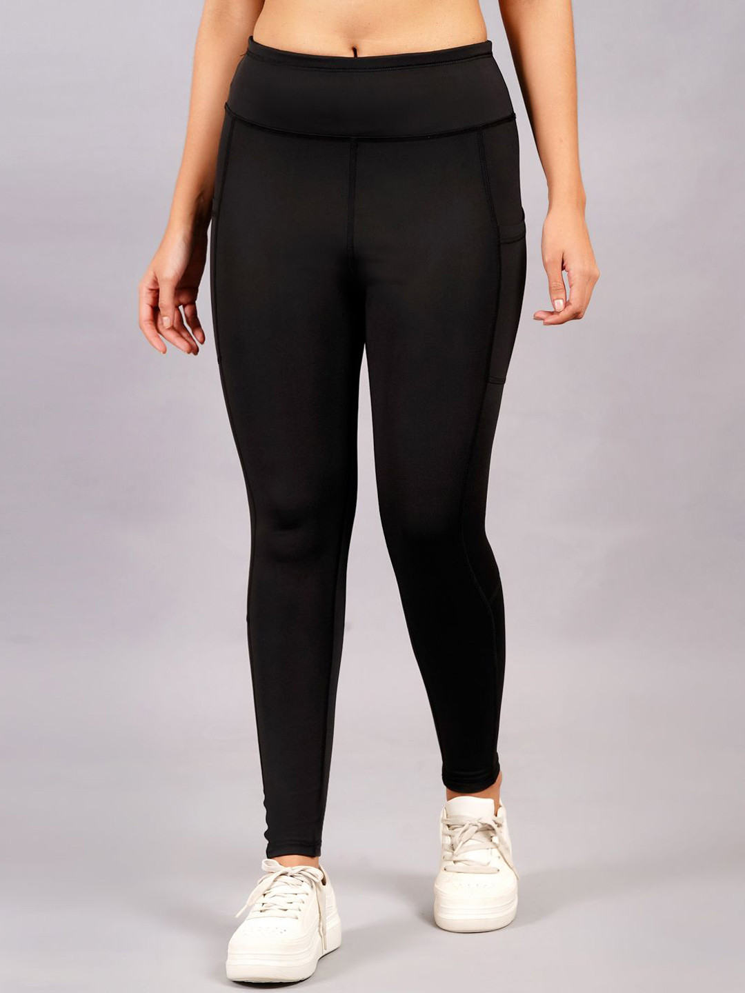 

Kyk High-Rise Ankle-Length Tights, Black