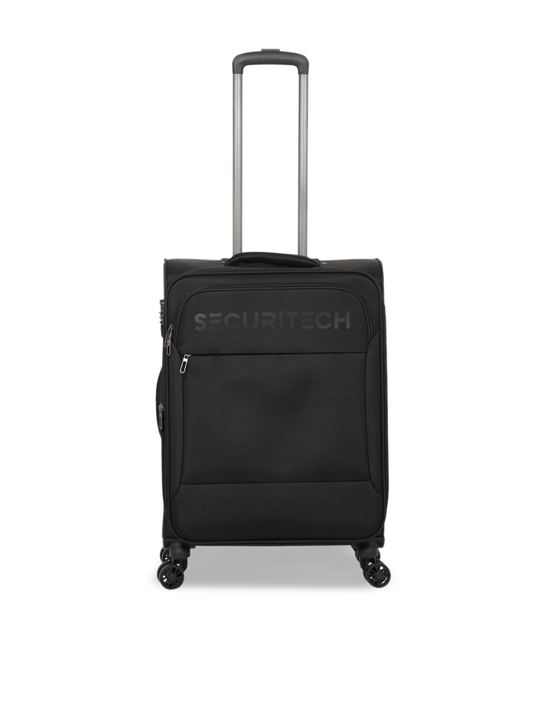 

SECURITECH VANGUARD Soft-Sided Large Trolley Bag, Black