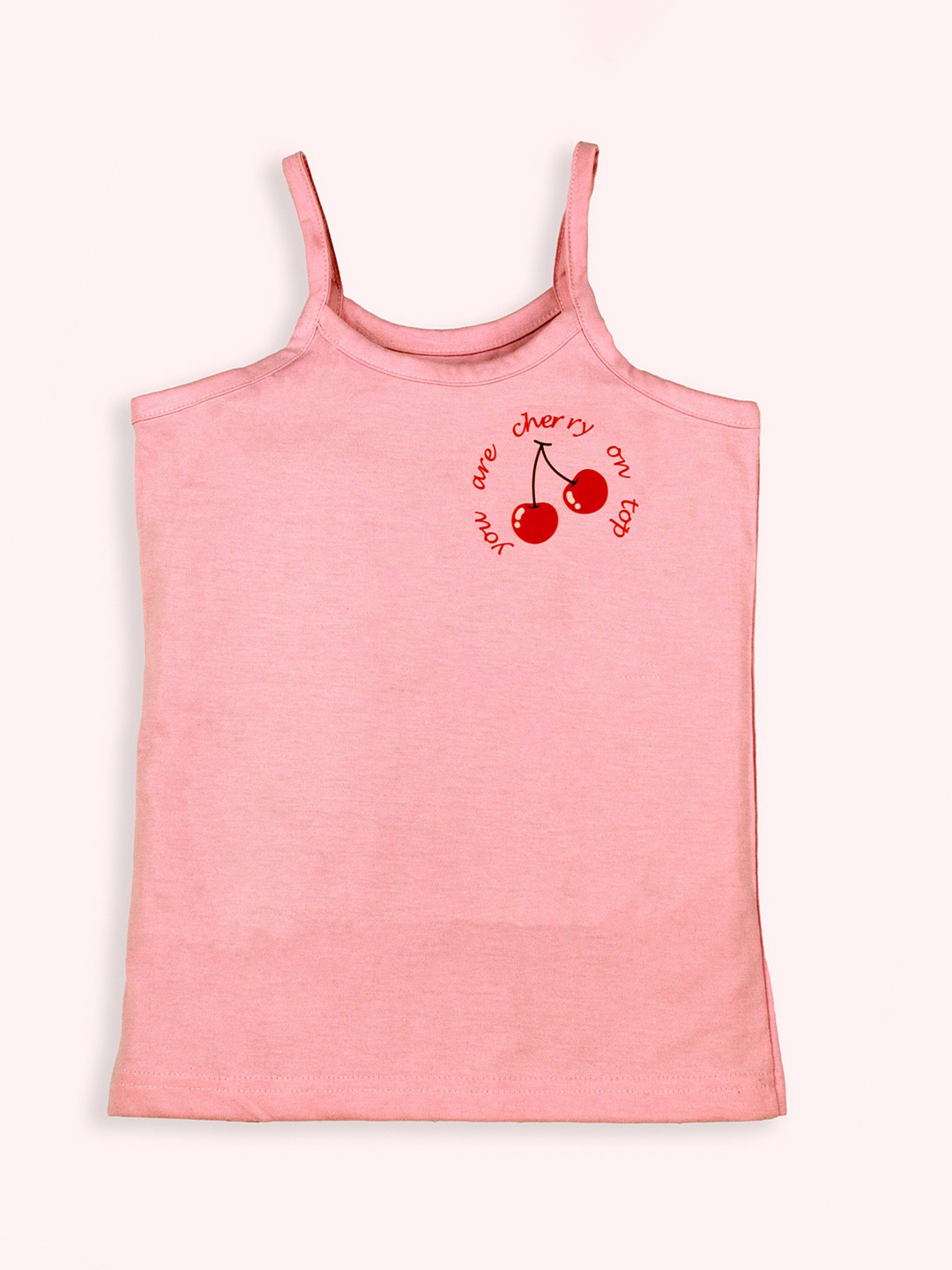 

KiddoPanti Pack Of 3 Cotton Camisoles, Pink