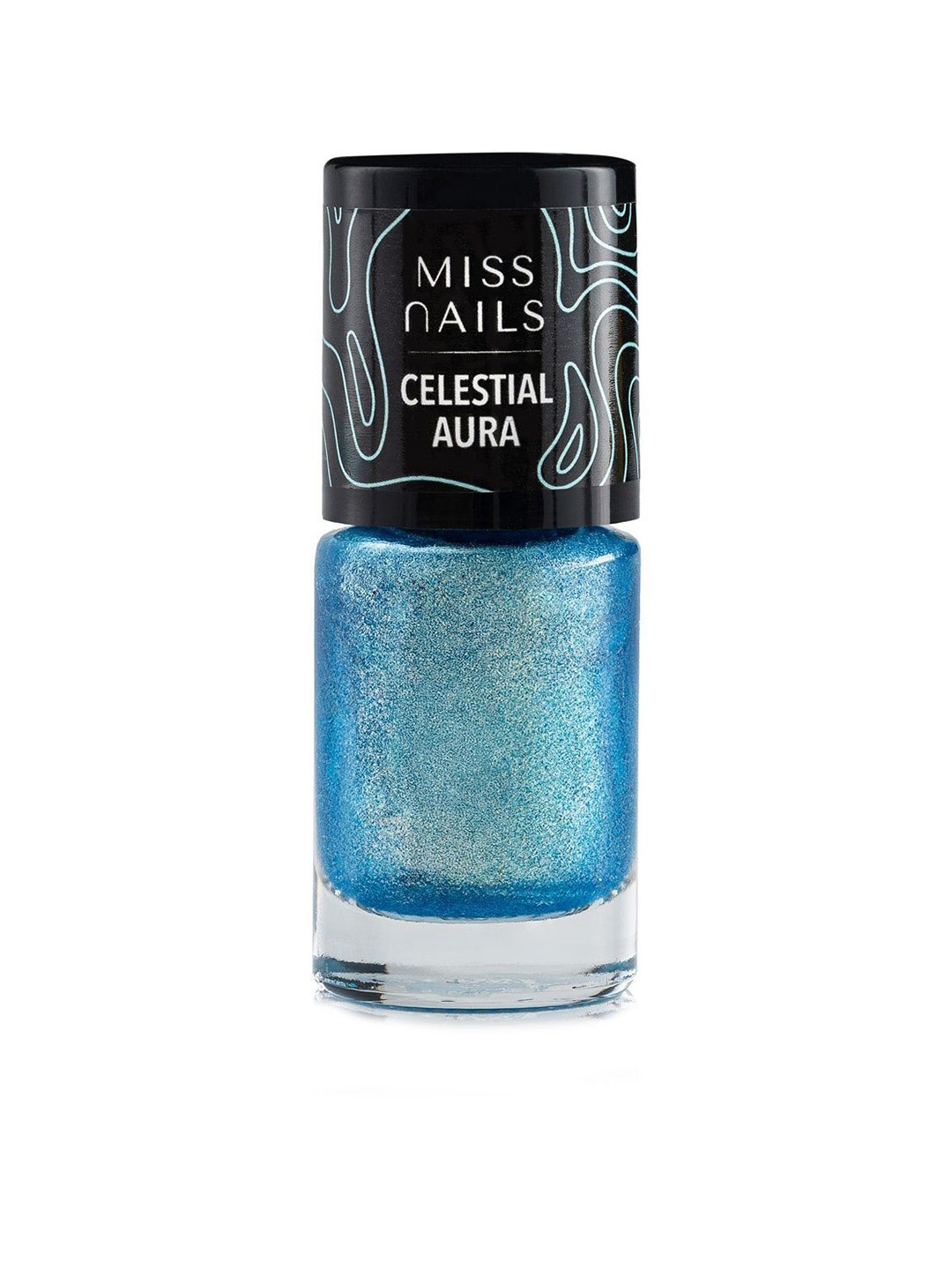 

MISS NAILS Precious Pastels Long Lasting Nail Polish - 6 ml Celestial Aura 123, Blue