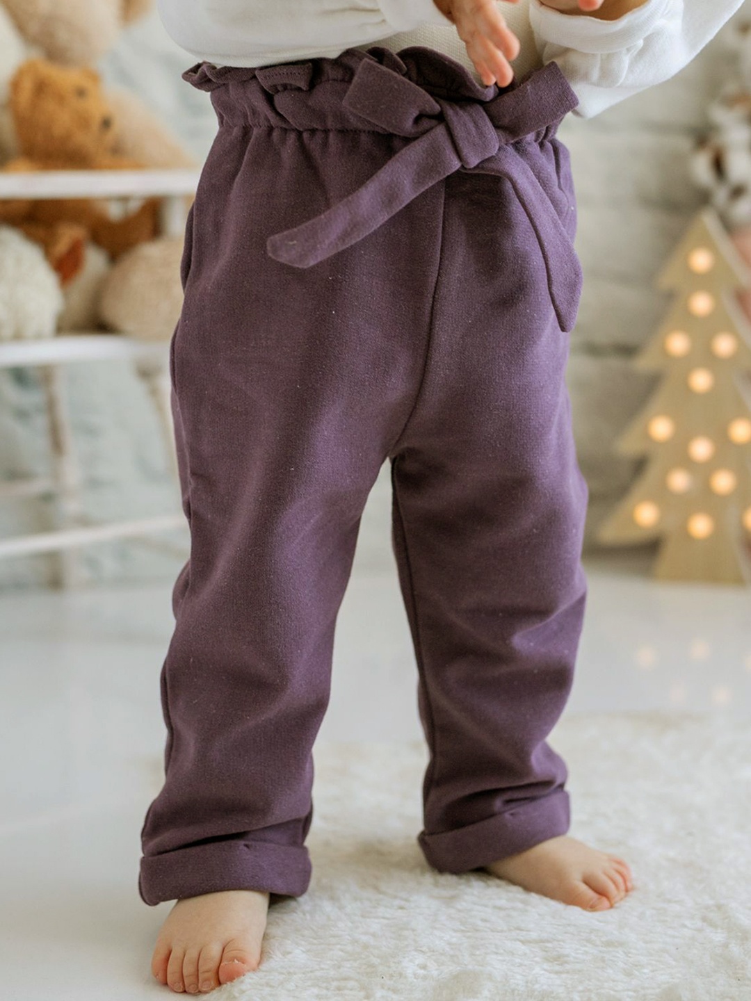 

YK Girls Trousers, Purple