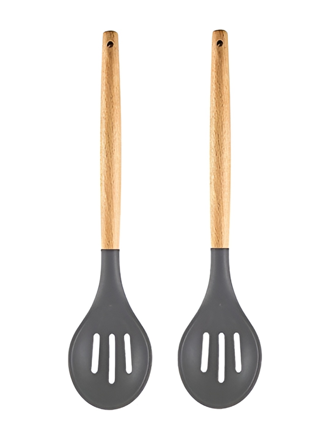 

Baskety Grey & Beige 2 Pieces Silicone Spatula