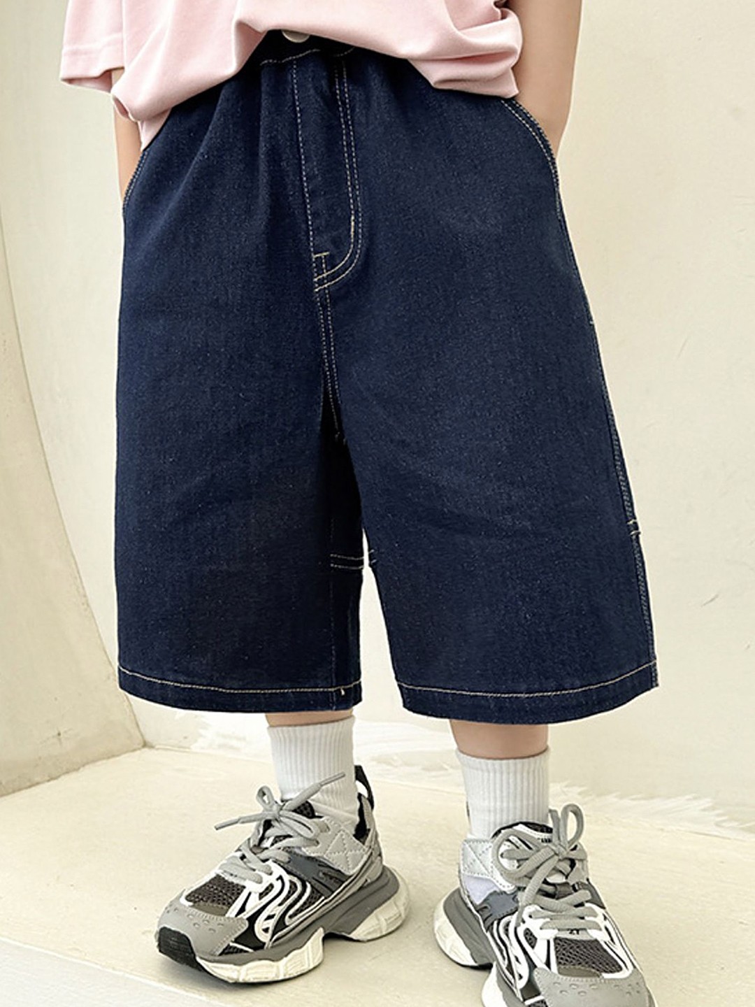 

LULU & SKY Boys Shorts, Blue