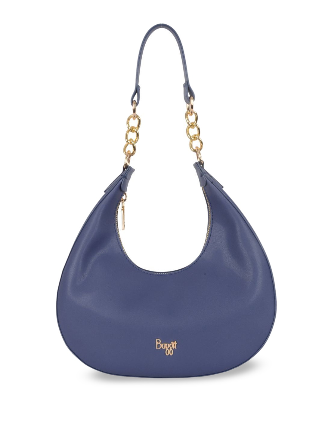 

Baggit PU Structured Hobo Bag, Purple