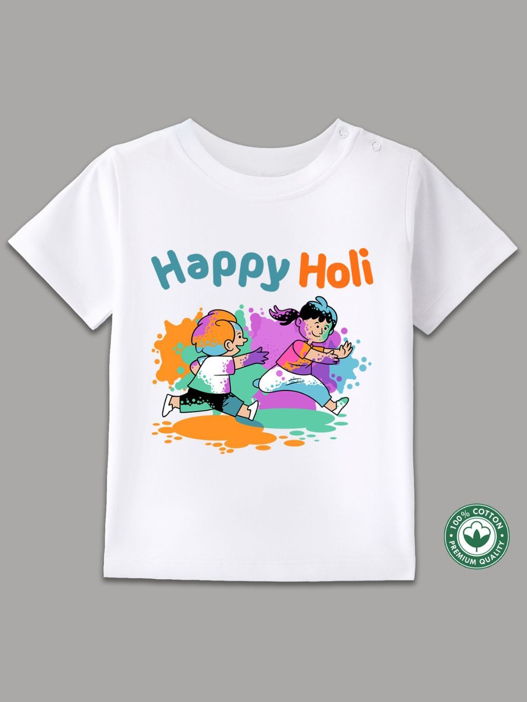 

BLUSHES Kids Printed T-shirt, White