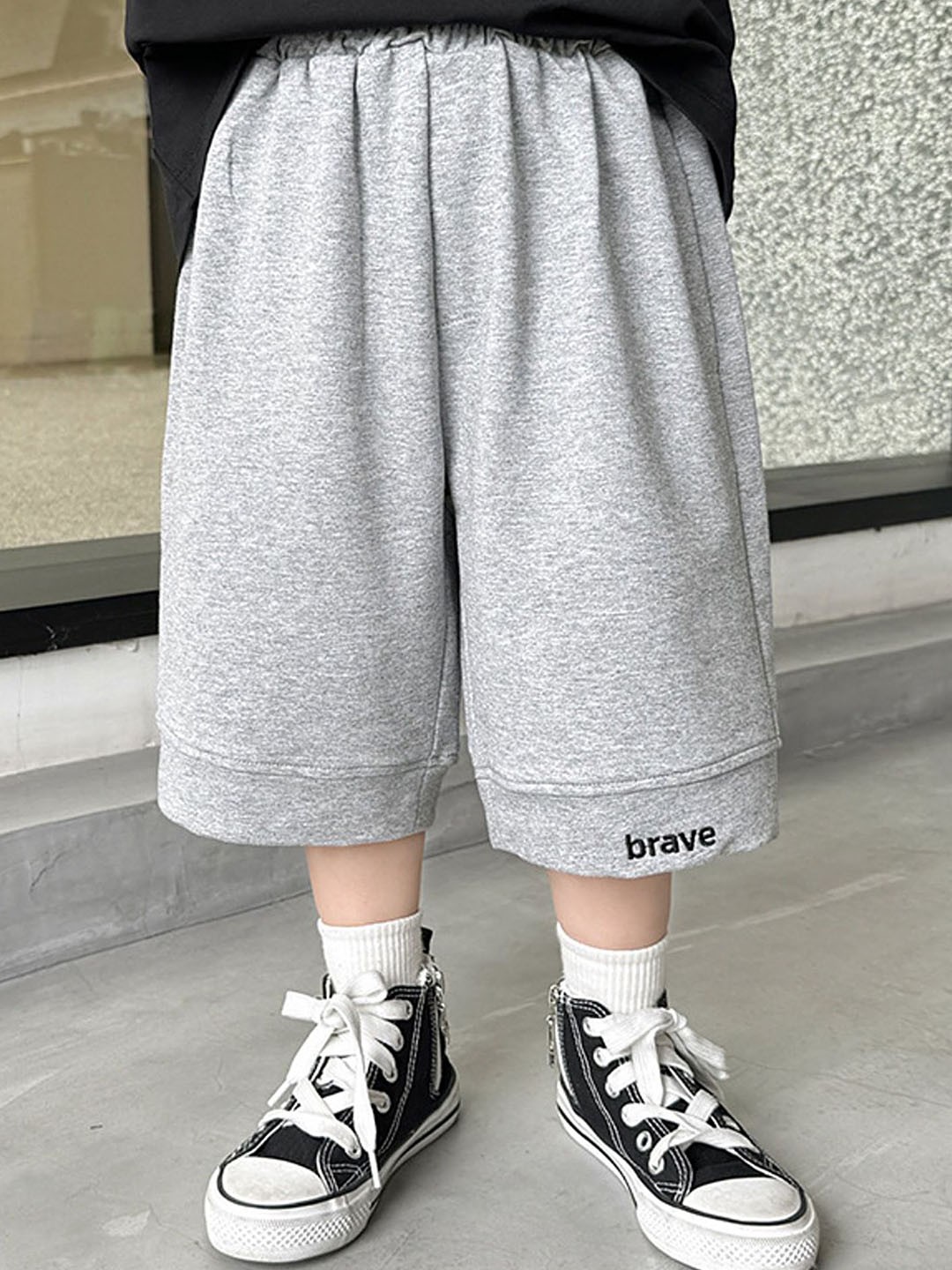 

LULU & SKY Boys Shorts, Grey