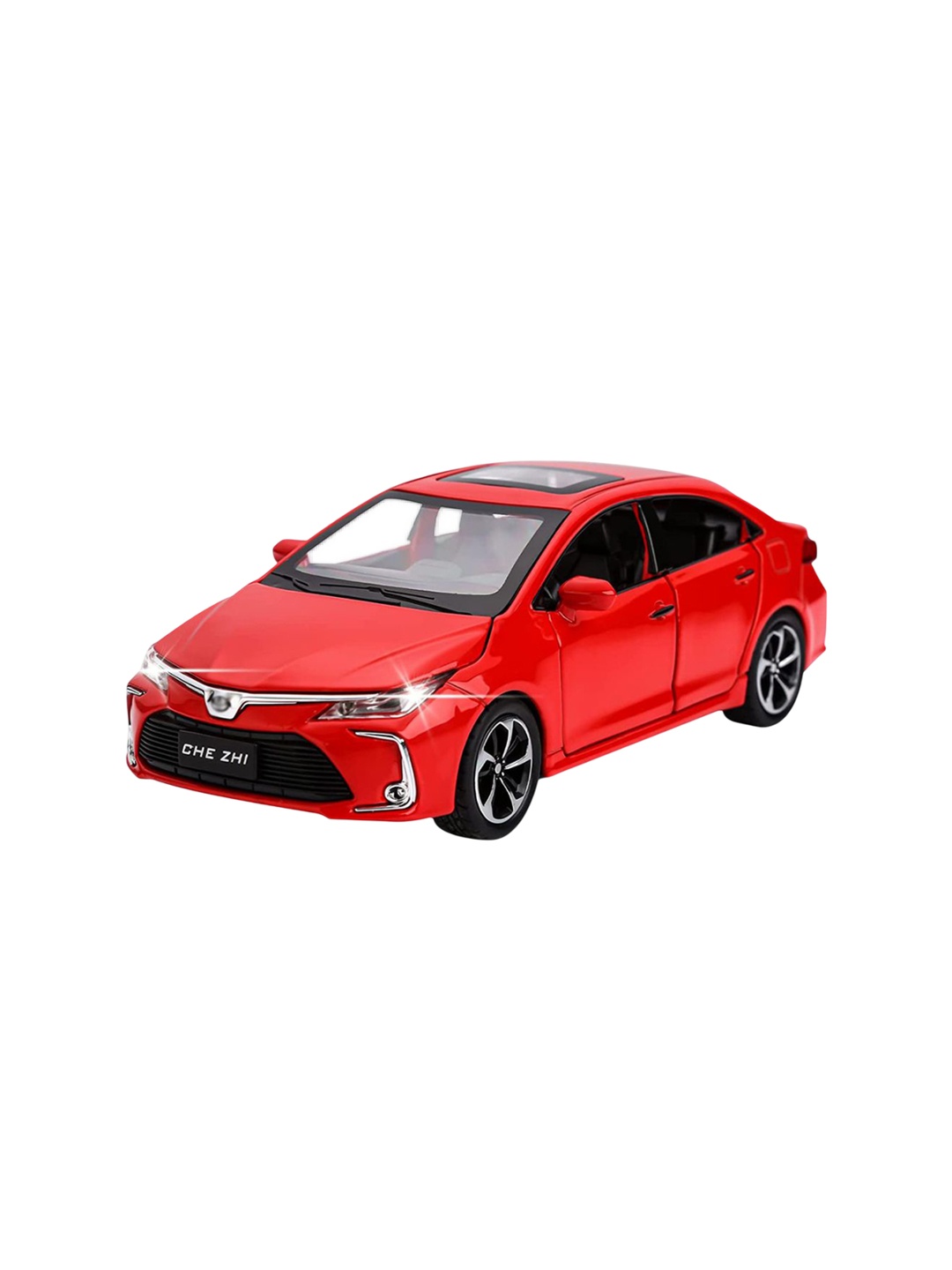 

PINQUE Kids Metal Car Toy Vehicle, Red