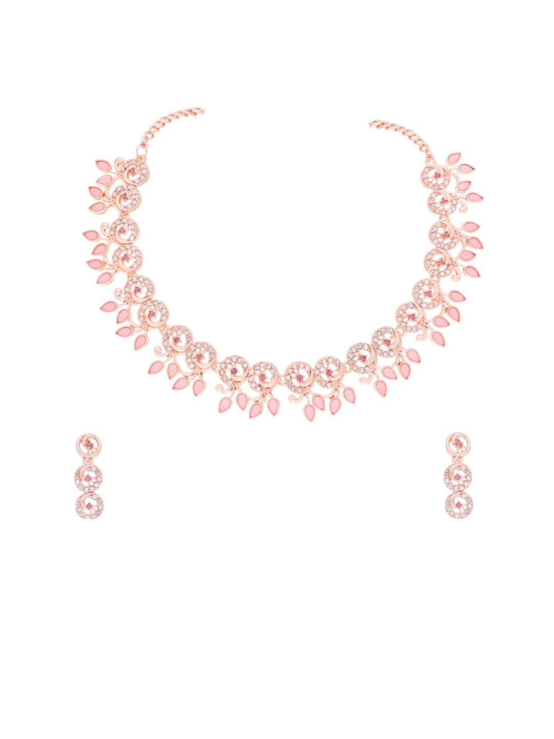 

Anouk Gold-Plated Artificial Stone Studded Jewellery Set